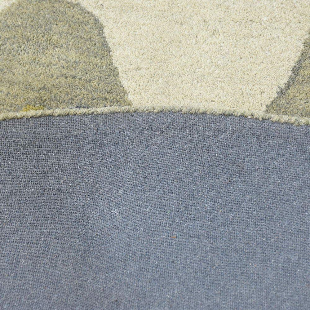 Indraneel Hand Tufted Abstract Wool Area Rug