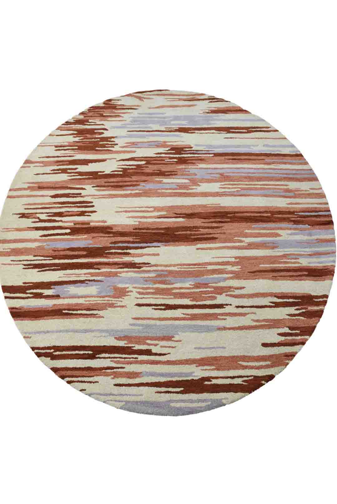 Vibrato Hand Tufted Abstract Wool Area Rug