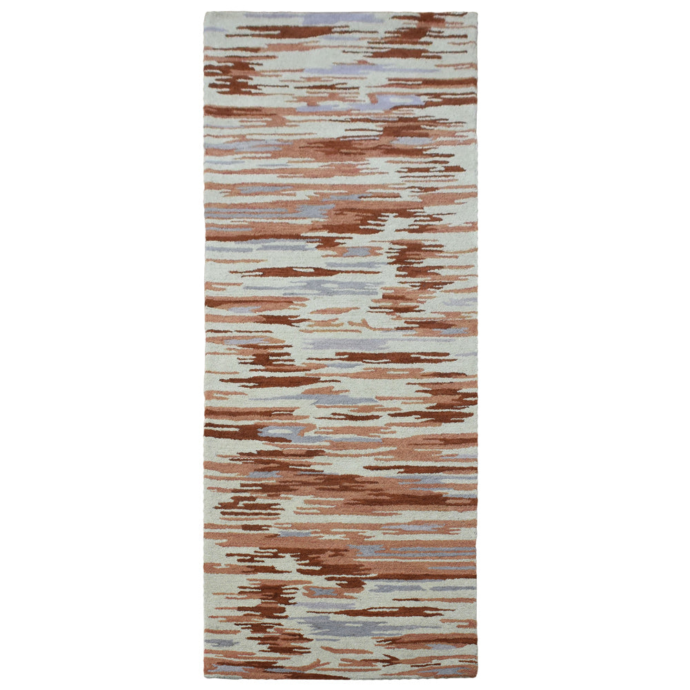 Vibrato Hand Tufted Abstract Wool Area Rug