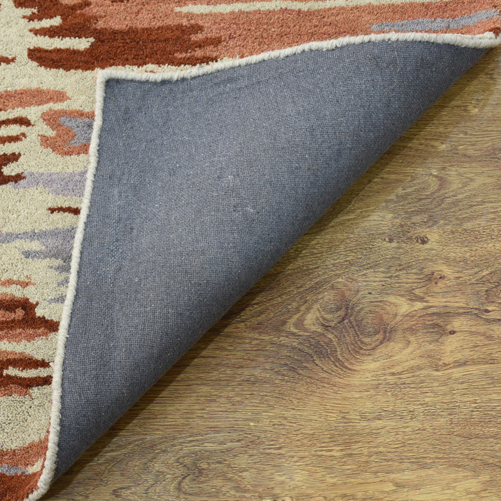 Vibrato Hand Tufted Abstract Wool Area Rug