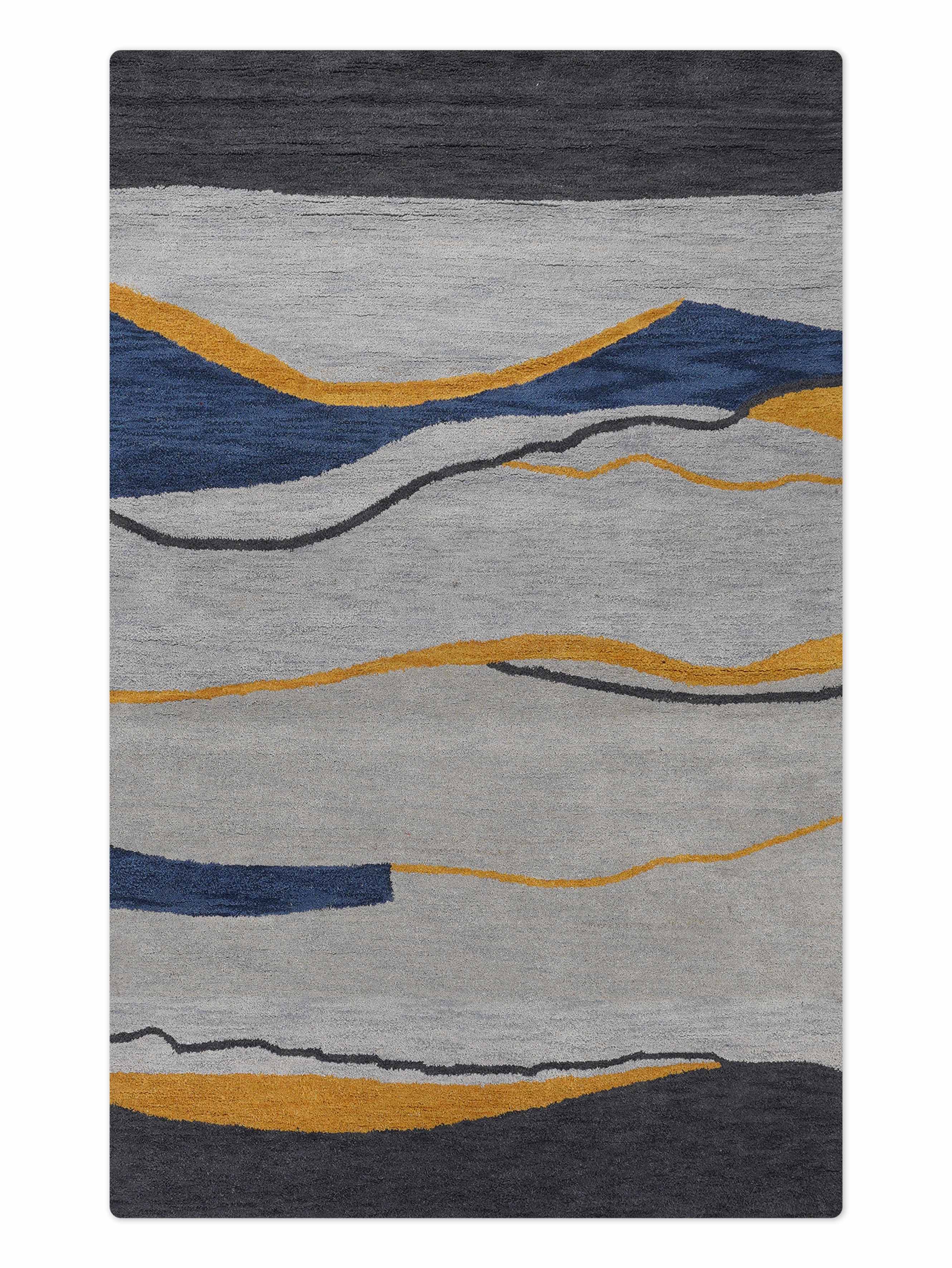 Fleur Hand Tufted Wool Area Rug