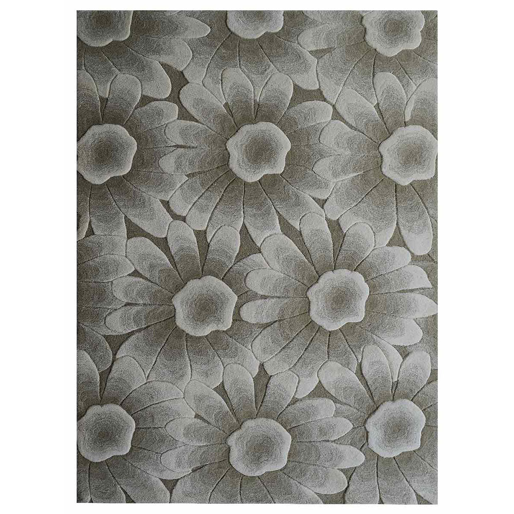 Saket Hand Tufted Wool Area Rug