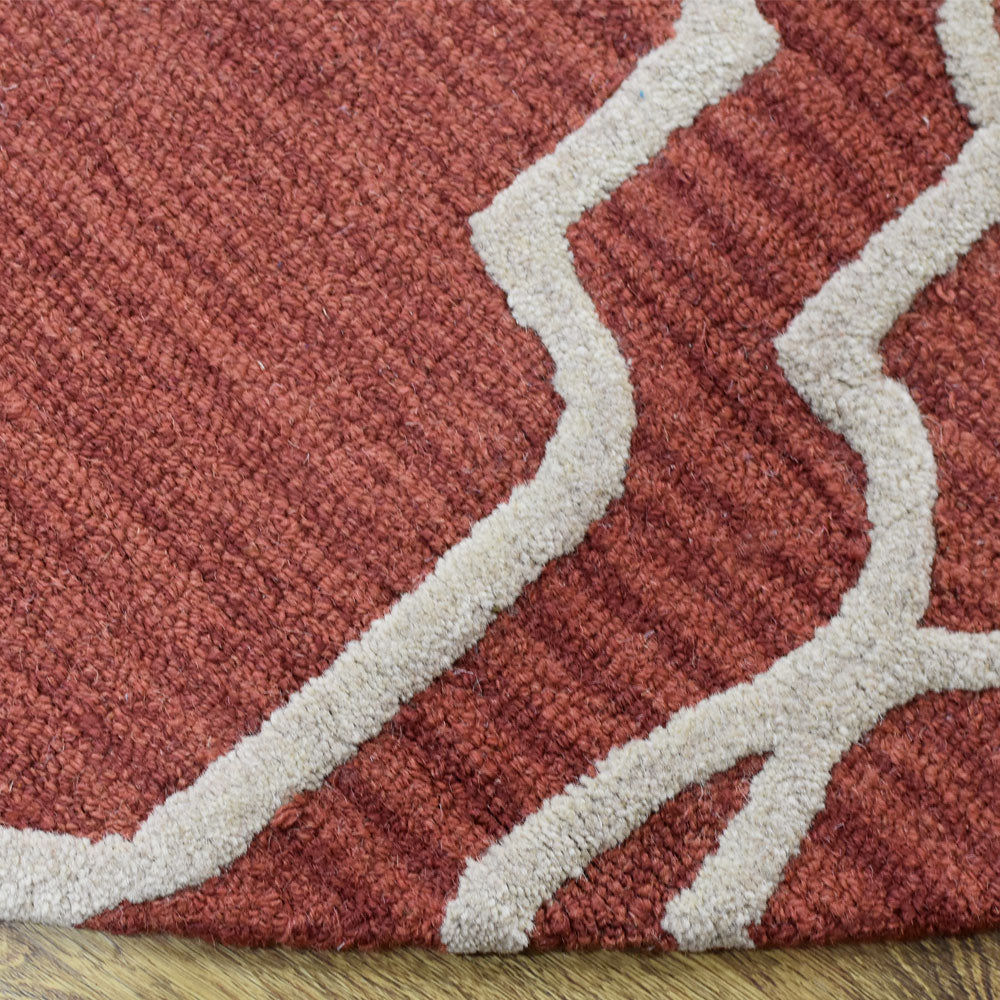 Patola Hand Tufted Wool Rug
