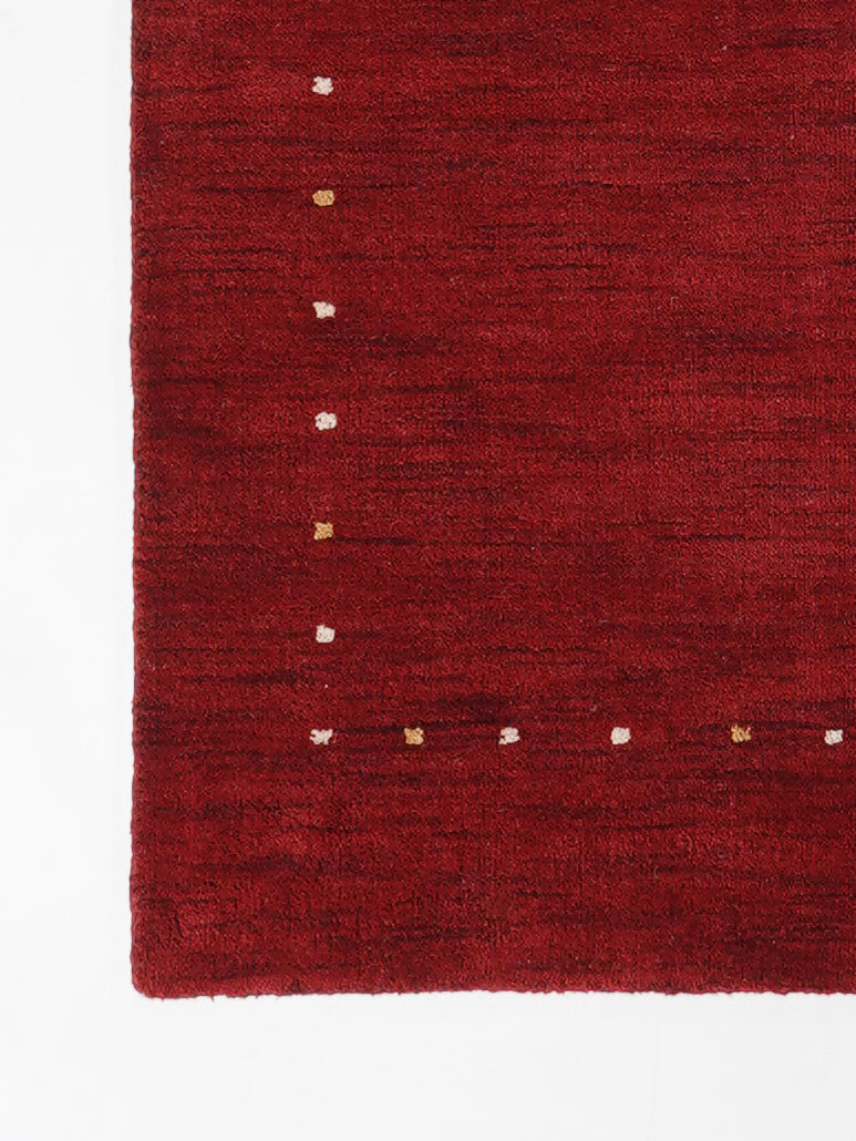 Dots Hand Knotted Wool Rug