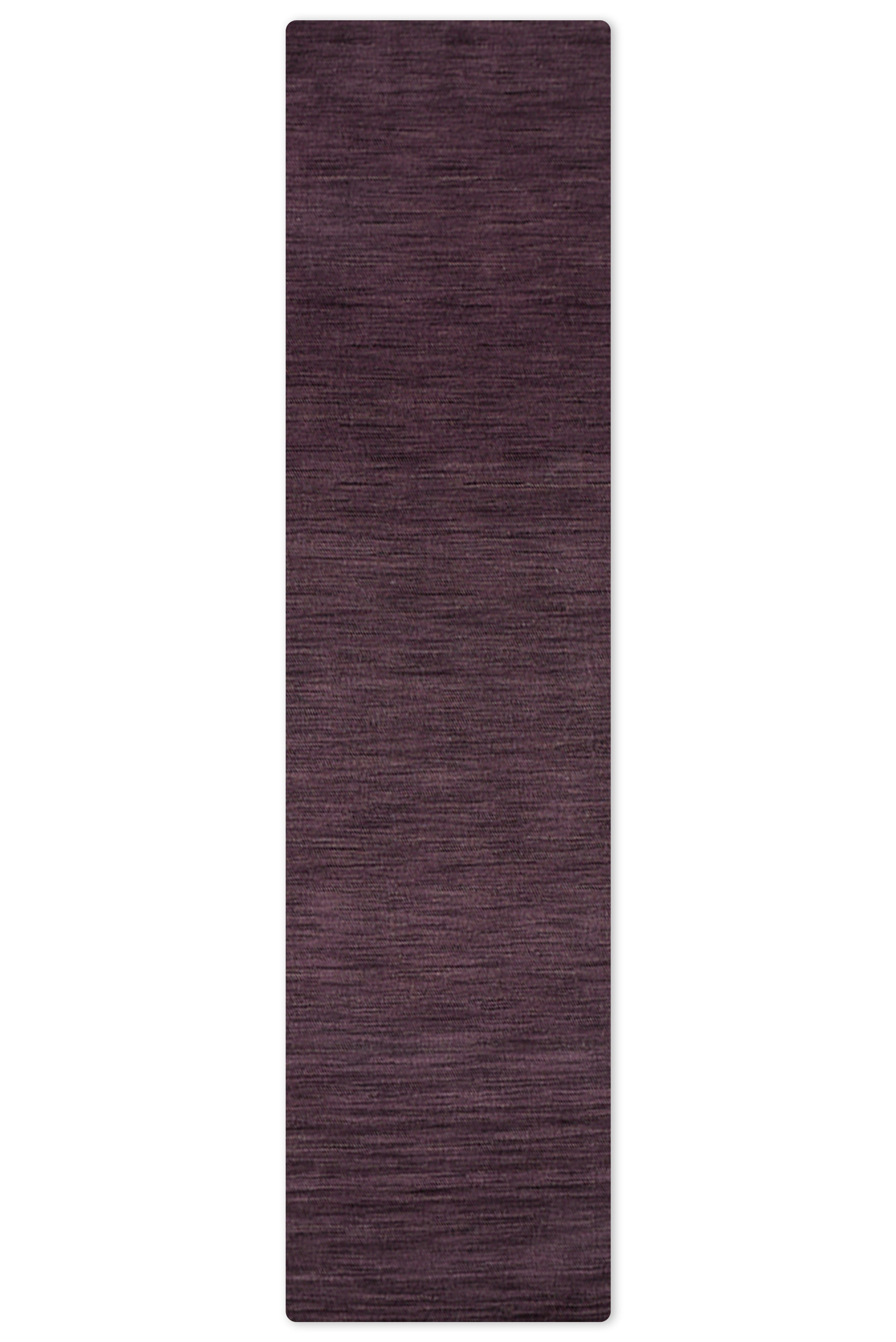 Solid Hand Knotted Wool Rug