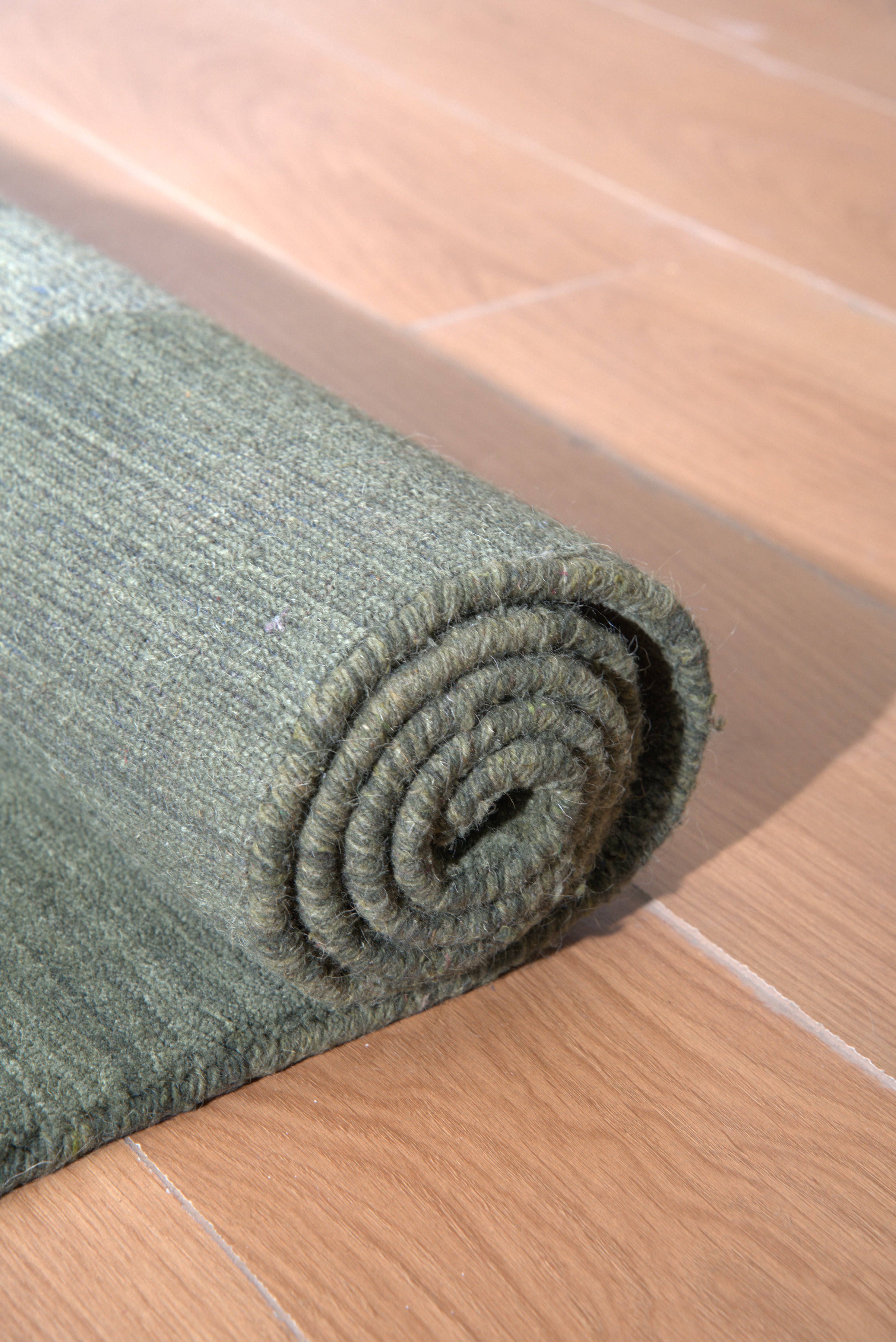 Frame Hand Knotted Wool Rug