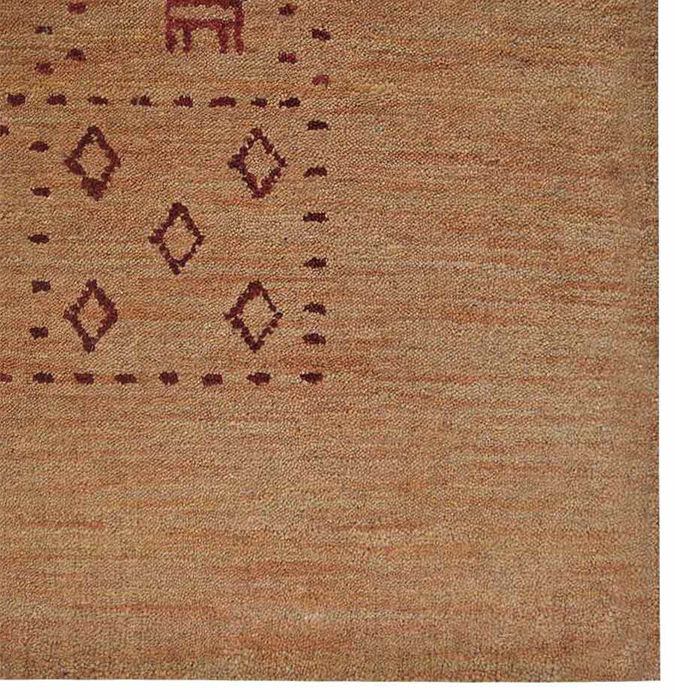 Sable Hand Knotted Wool Rug