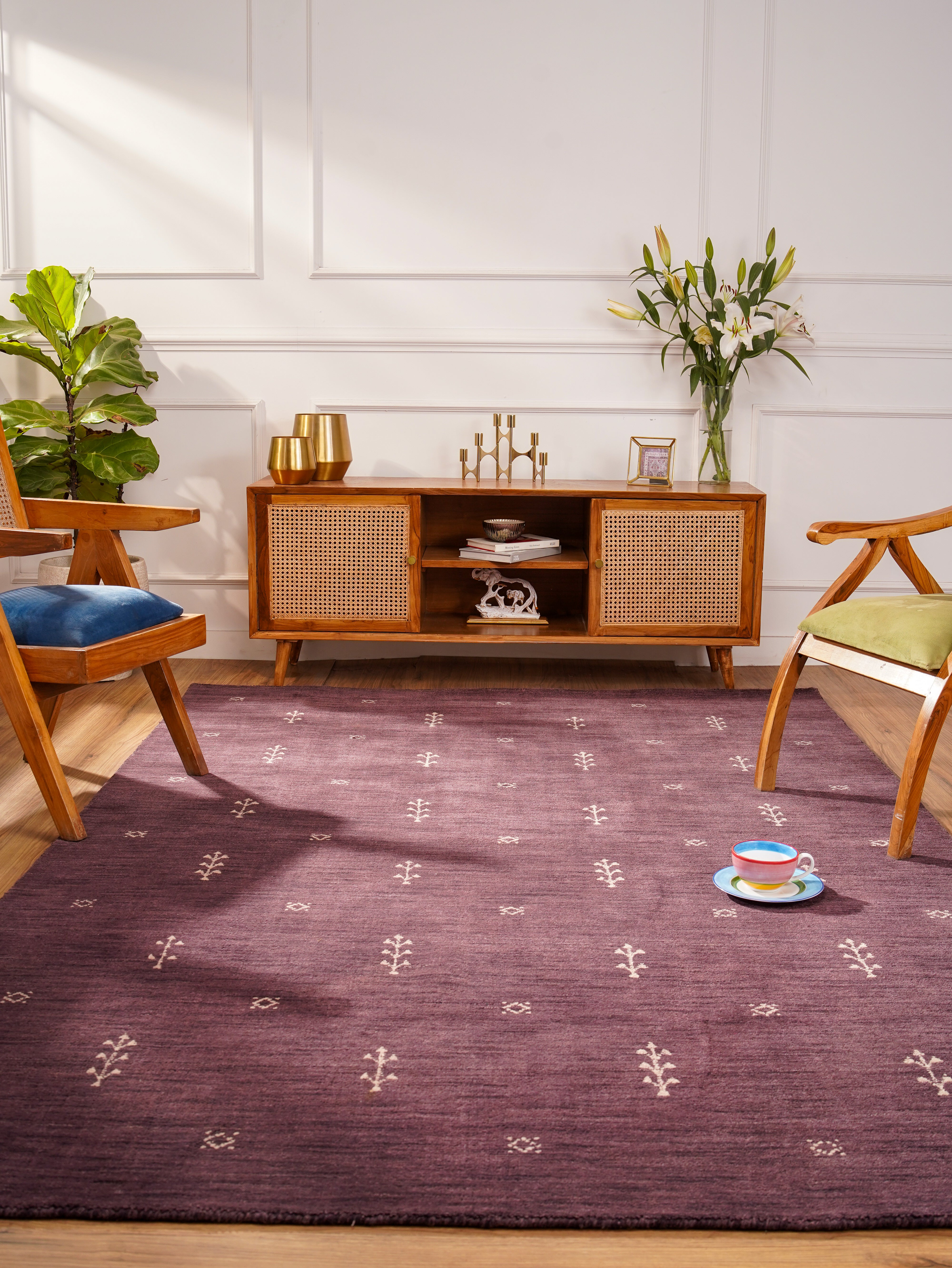 Elysian Hand Knotted Wool Rug