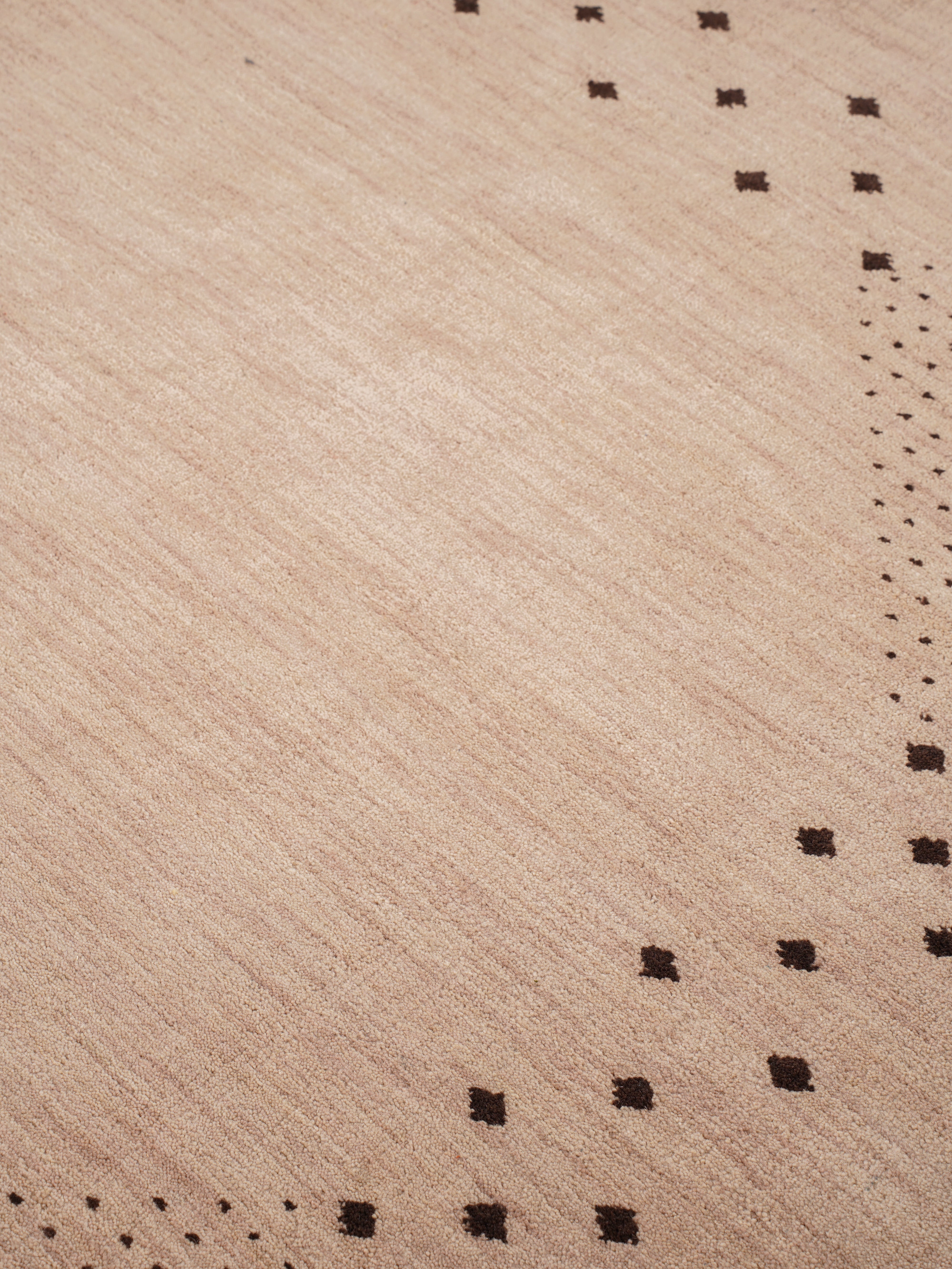 Teal Hand Knotted Wool Rug