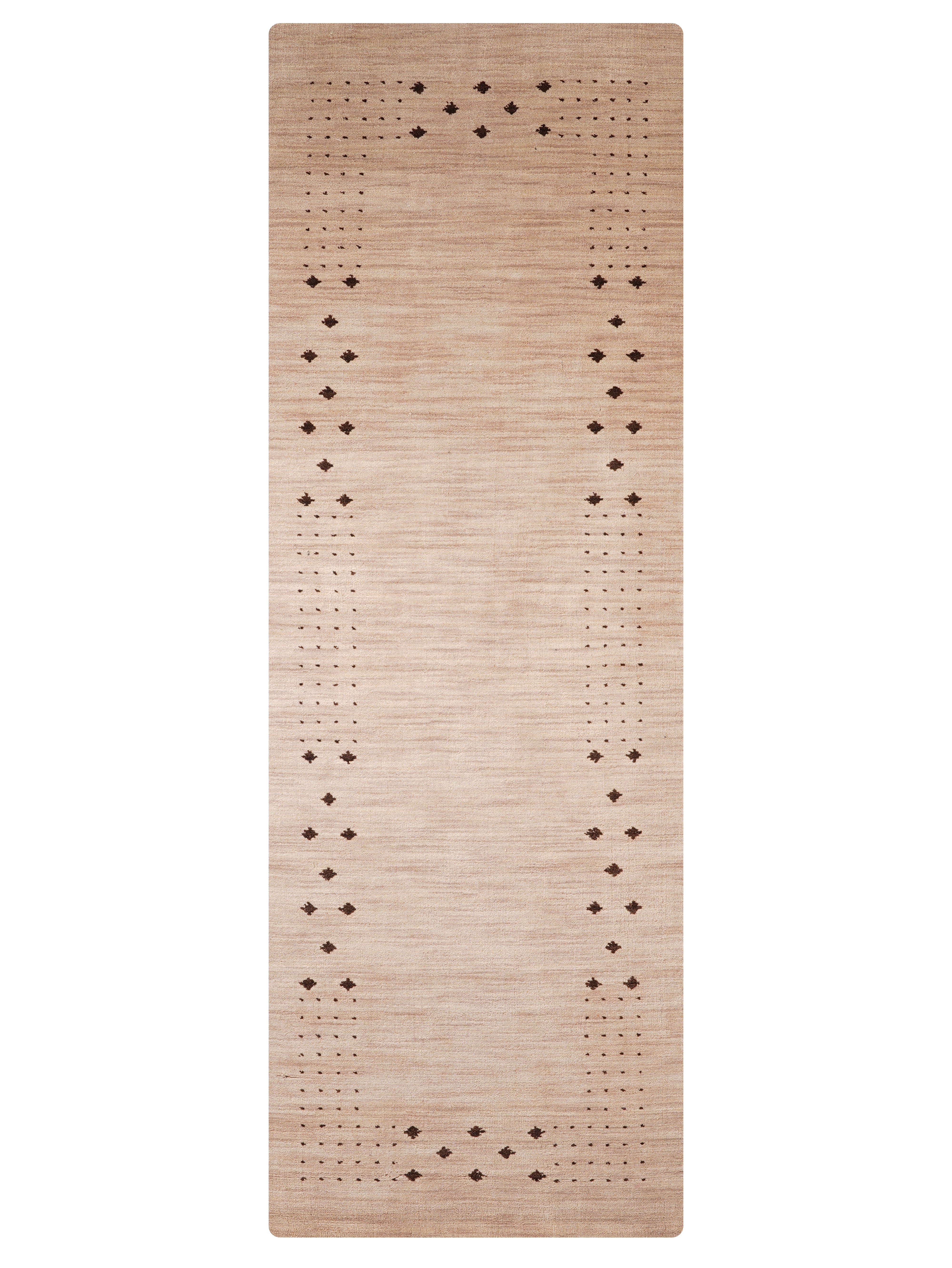 Teal Hand Knotted Wool Rug