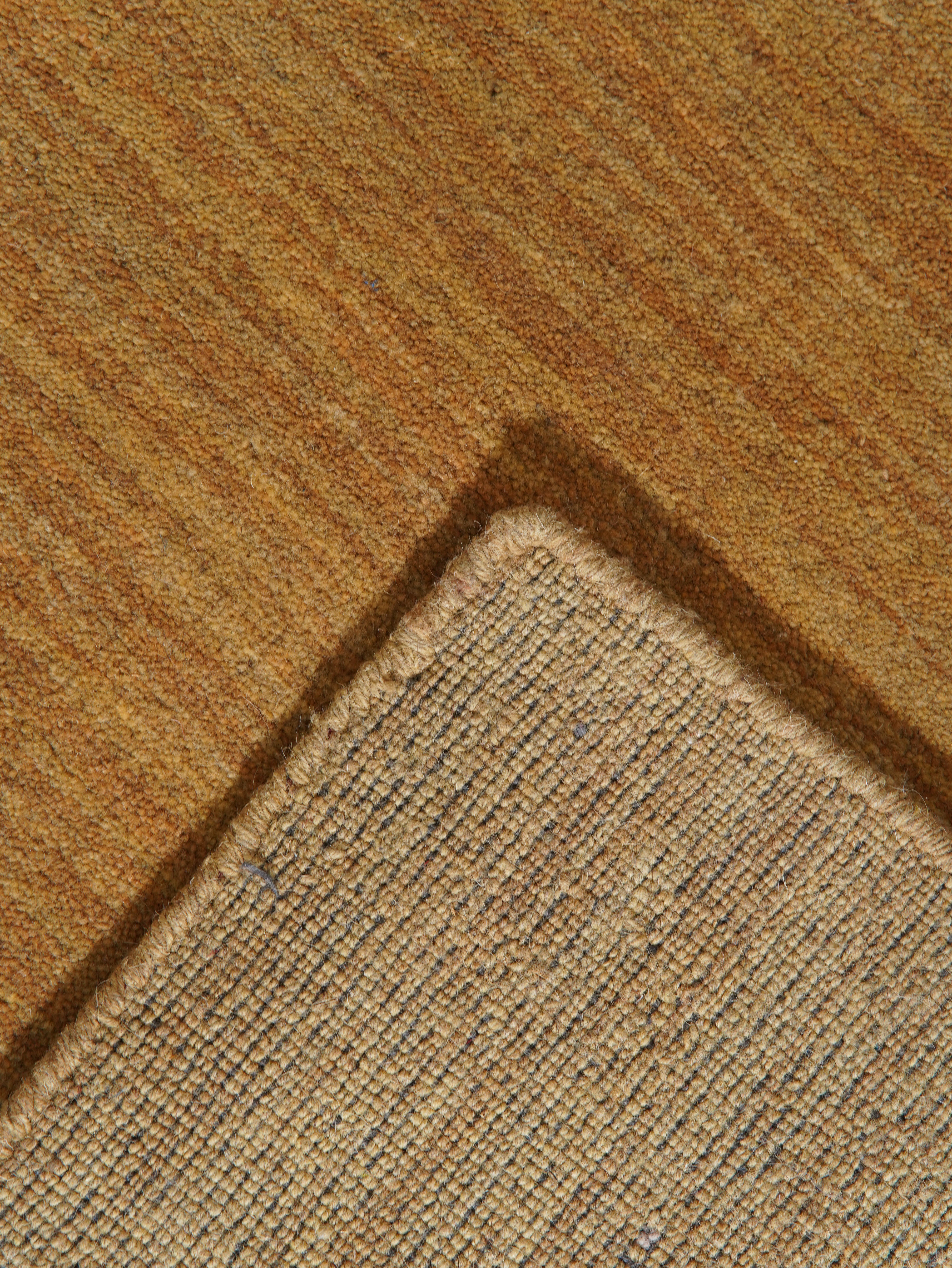 Teal Hand Knotted Wool Rug