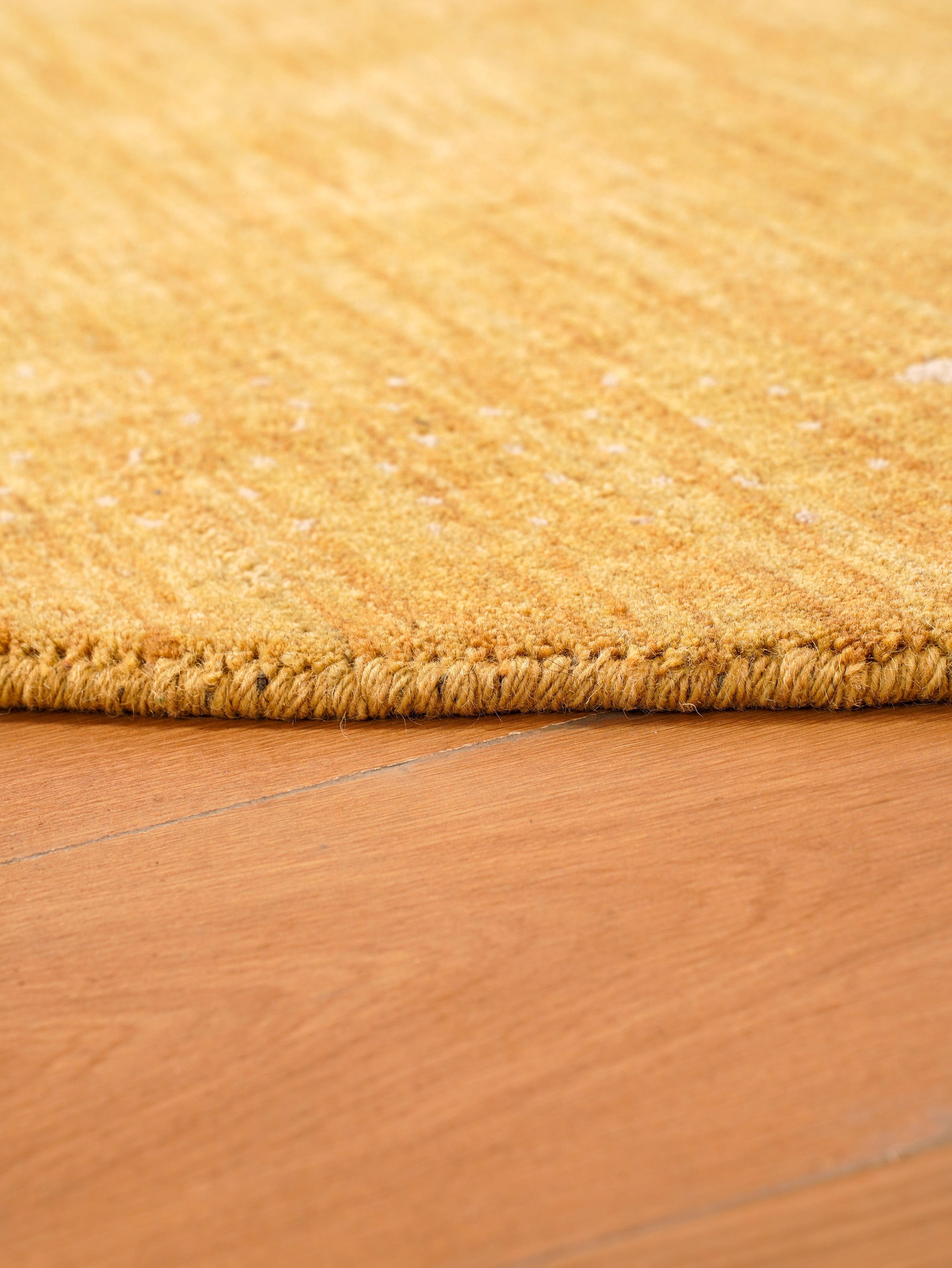 Teal Hand Knotted Wool Rug