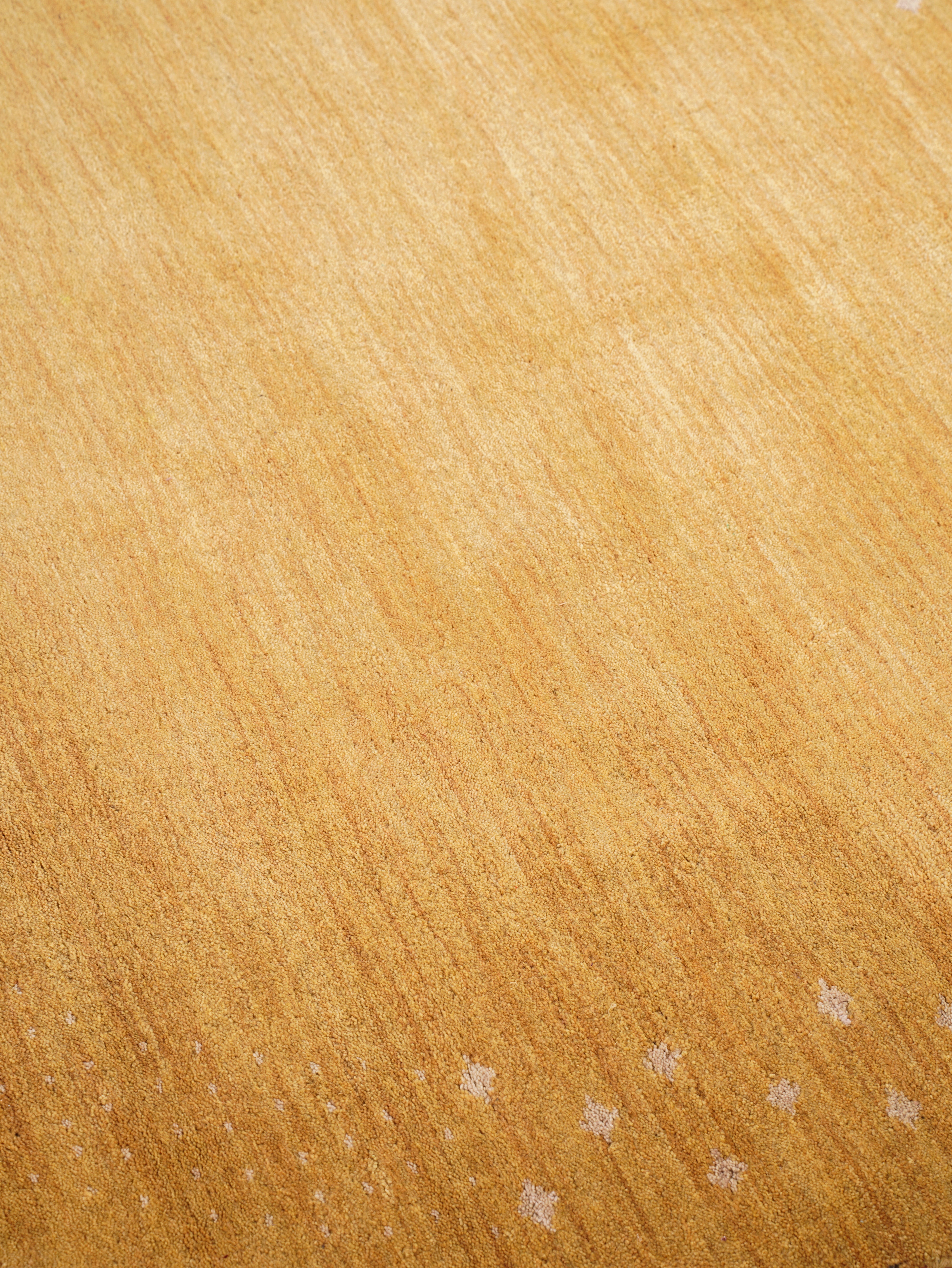 Teal Hand Knotted Wool Rug