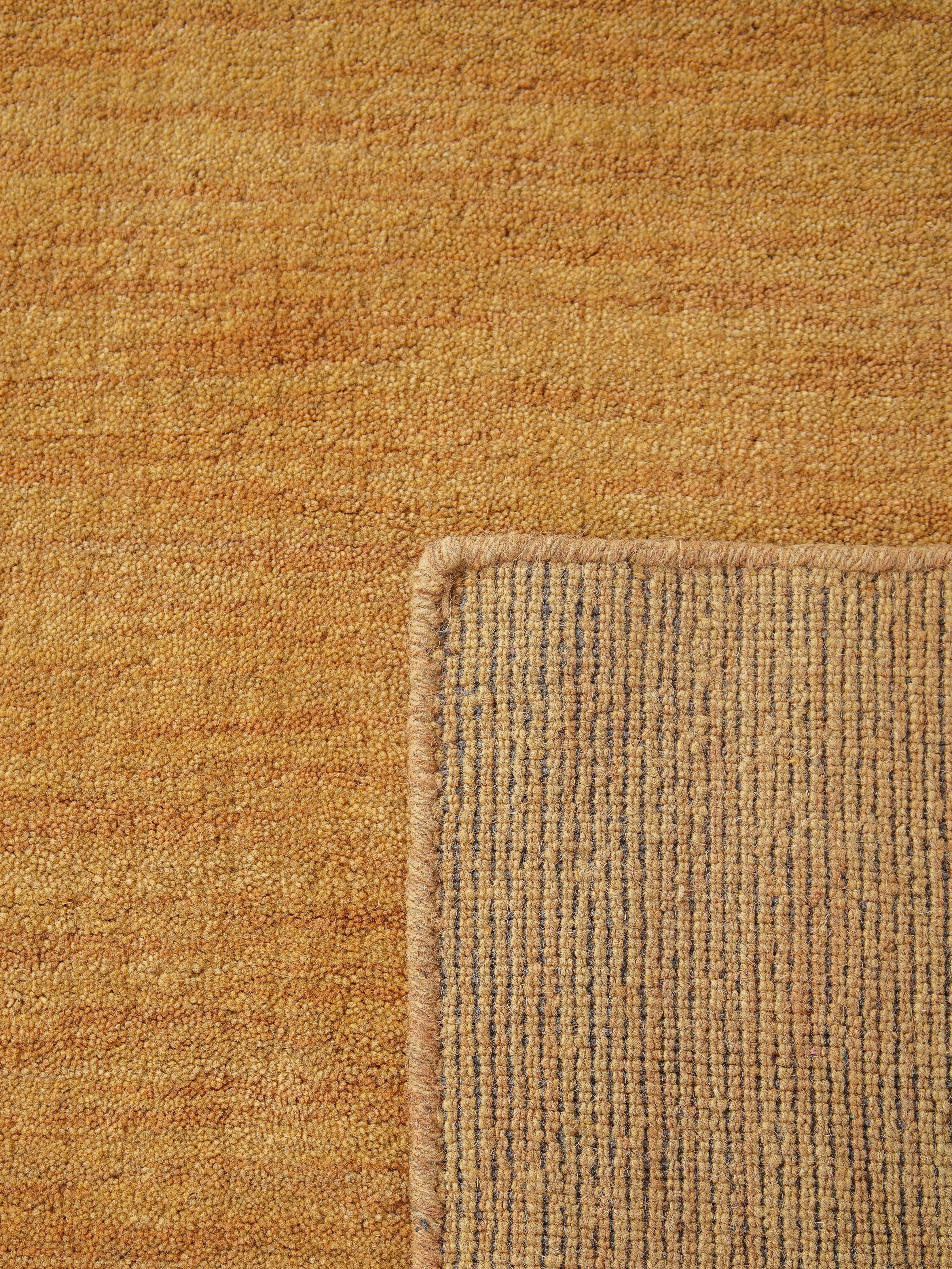 Teal Hand Knotted Wool Rug