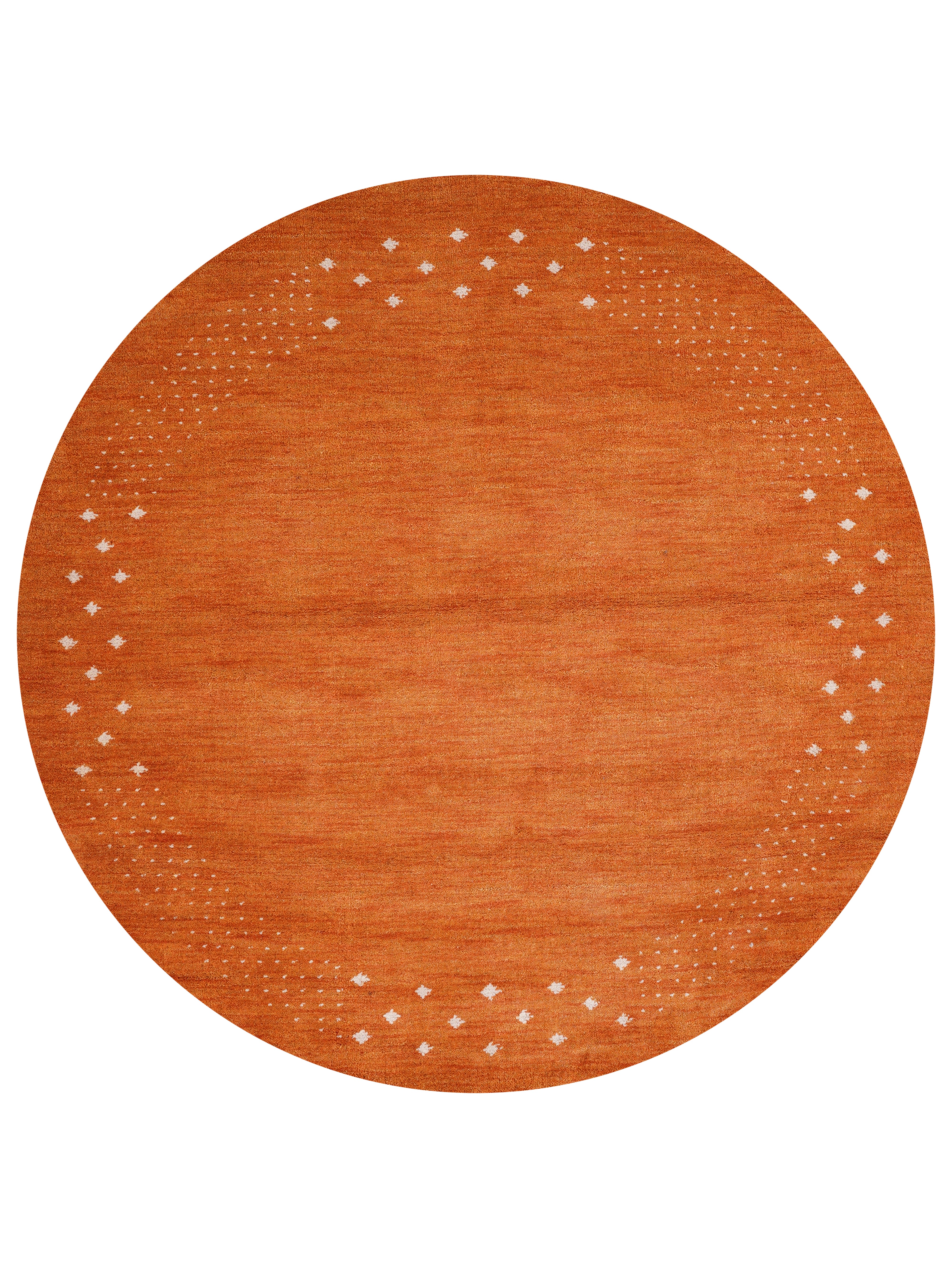 Teal Hand Knotted Wool Rug