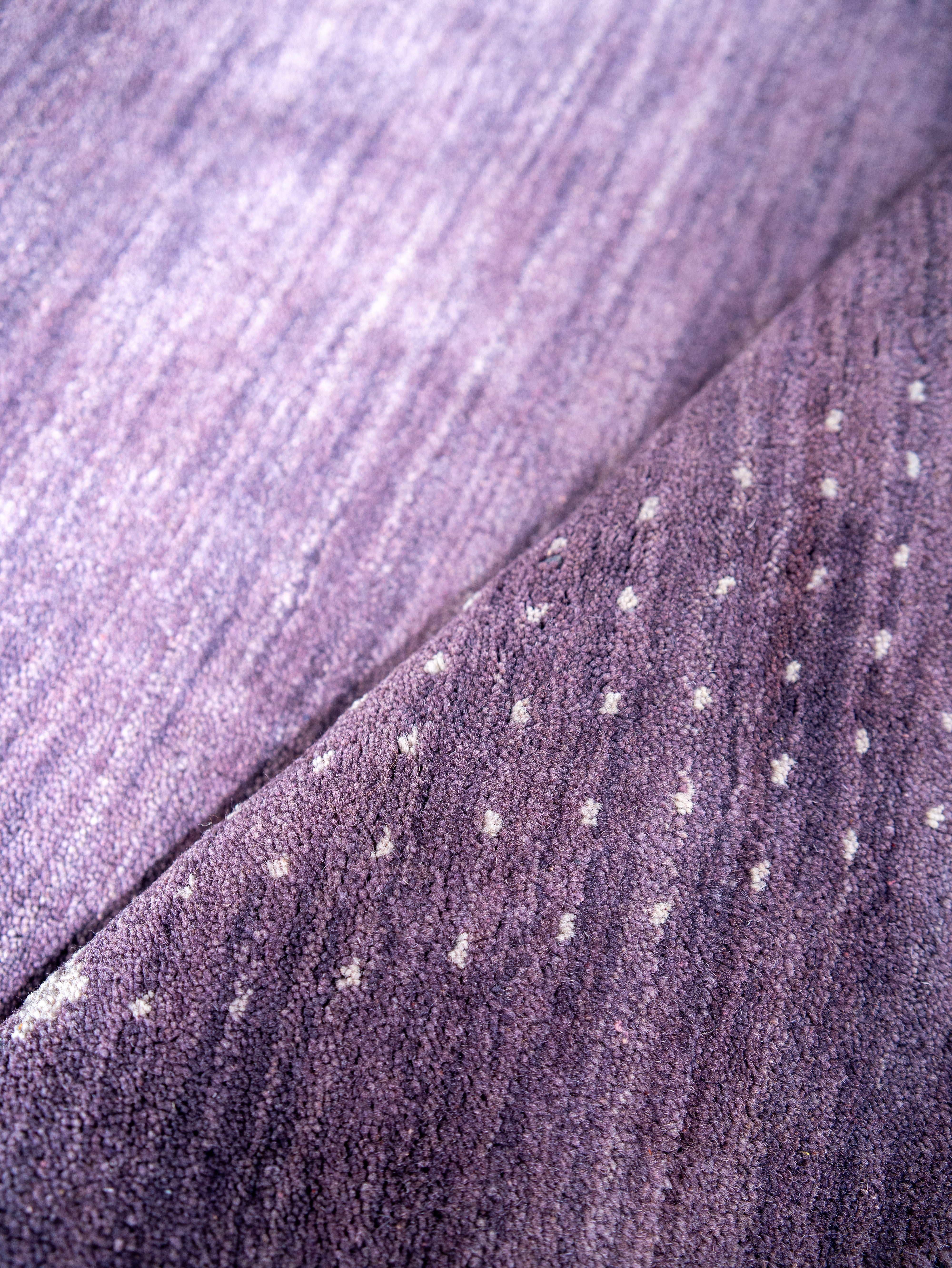 Teal Hand Knotted Wool Rug