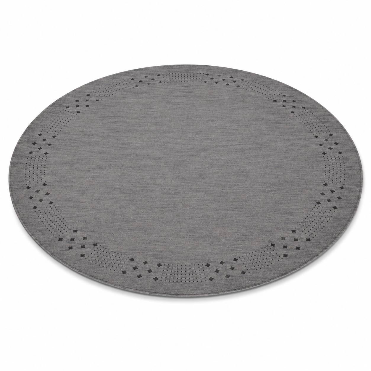 Teal Hand Knotted Wool Rug