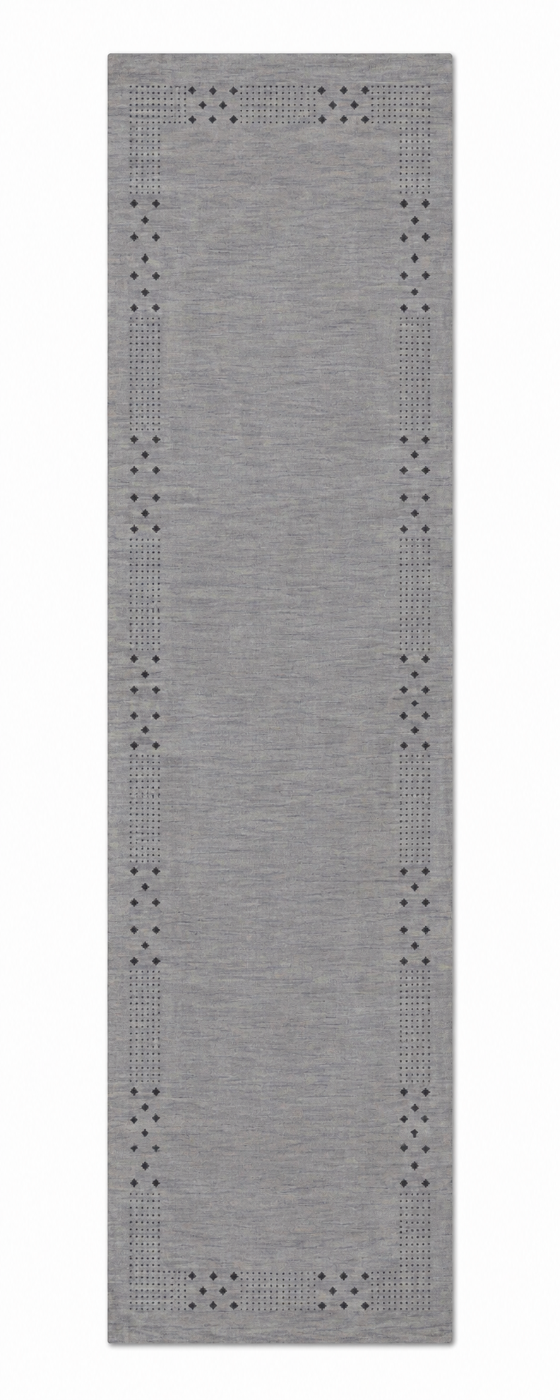 Teal Hand Knotted Wool Rug