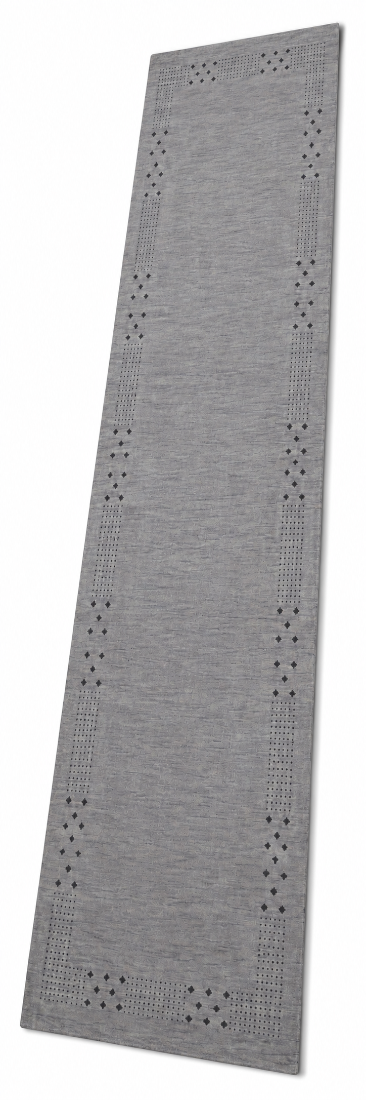 Teal Hand Knotted Wool Rug