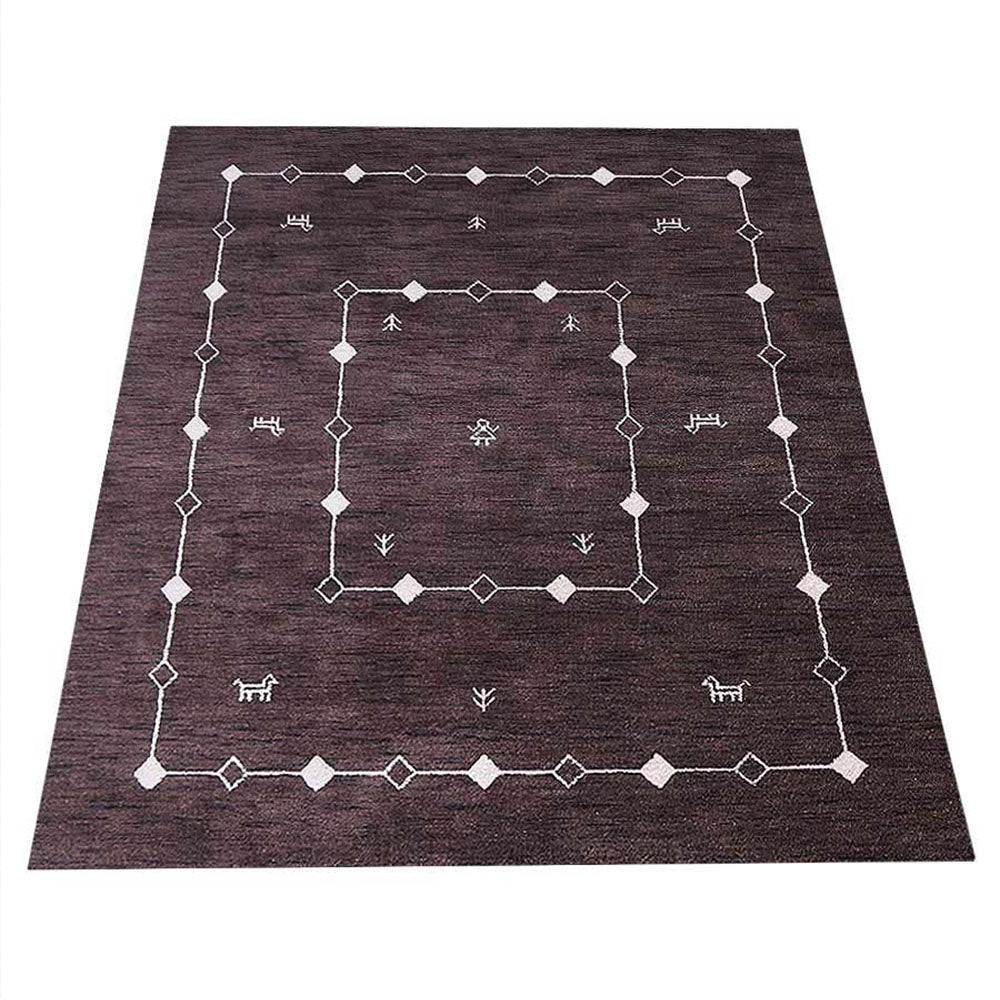 Luanda Hand Knotted Loom Wool Area Rug - BBH HOMES LLC