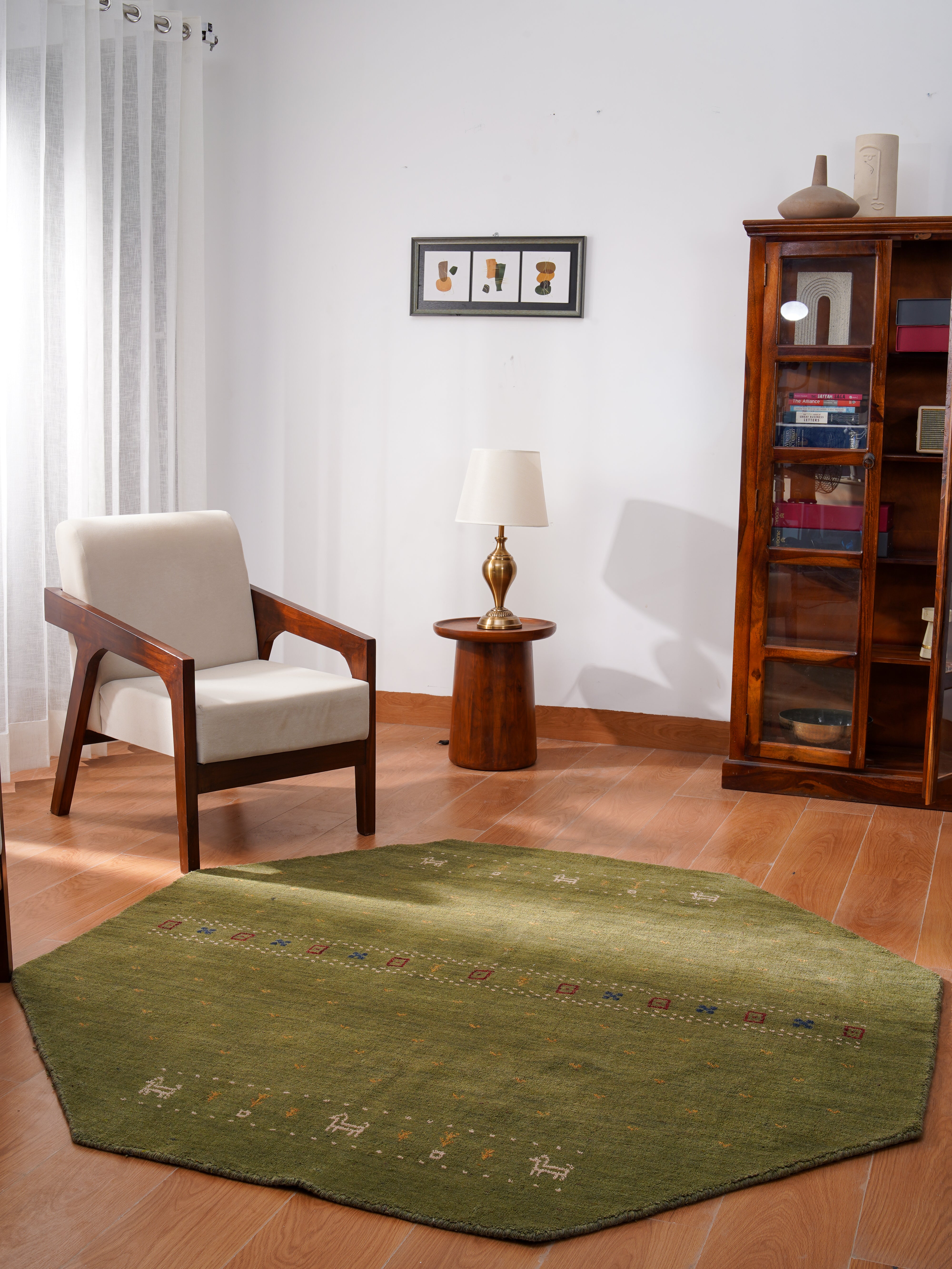 Kian Hand Knotted Wool Area Rug