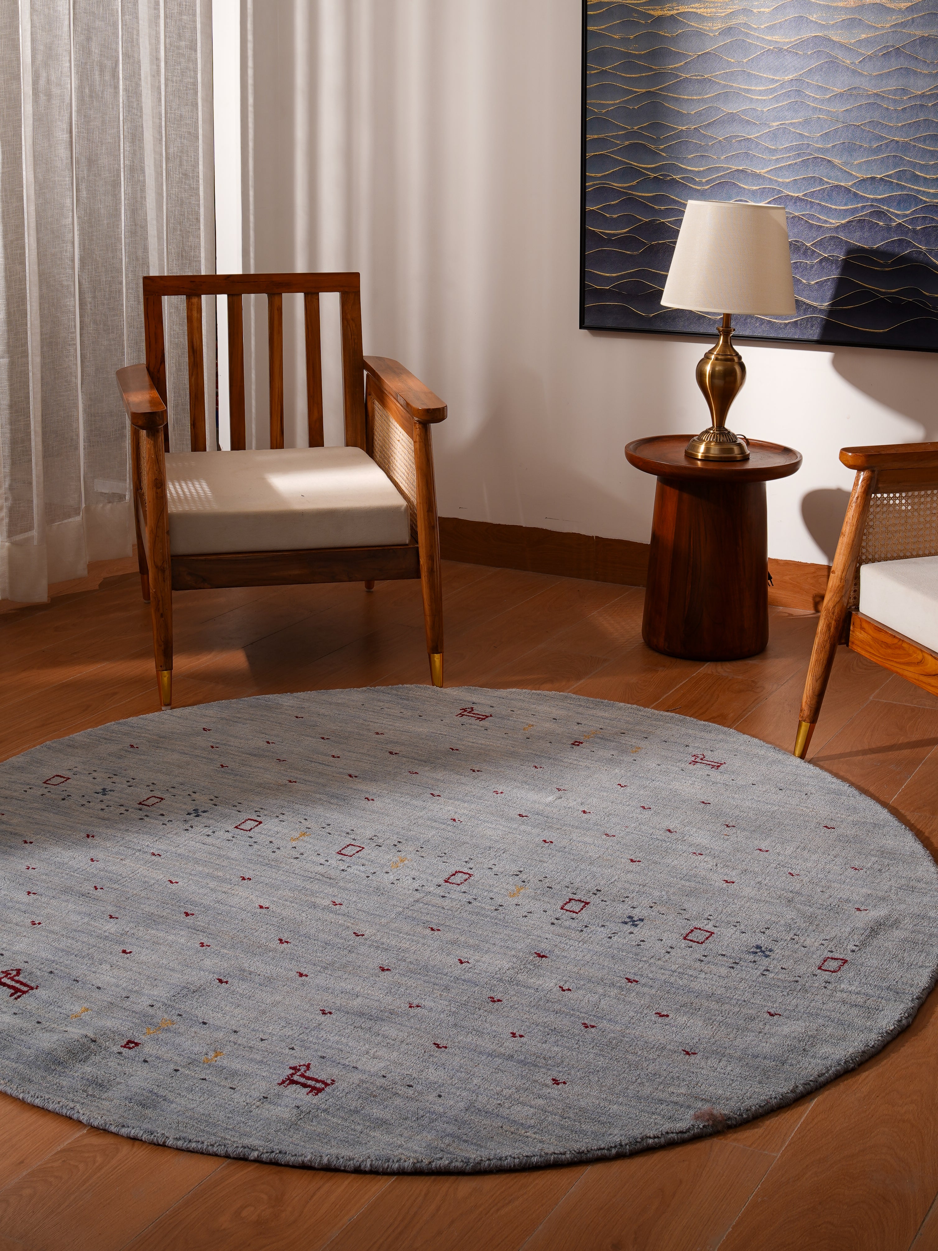 Kian Hand Knotted Wool Area Rug
