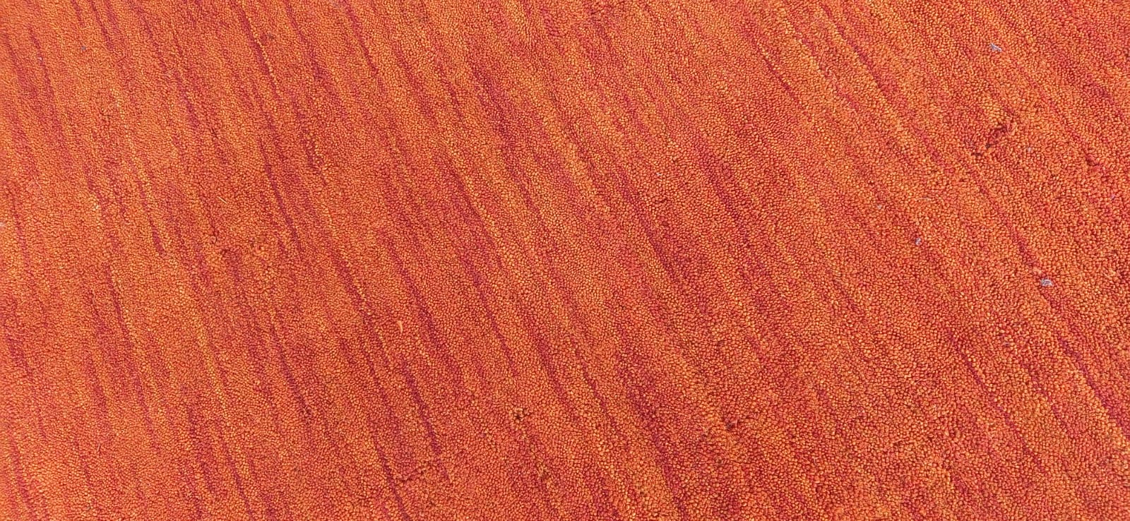 Light Red Hand Knotted Wool Rug