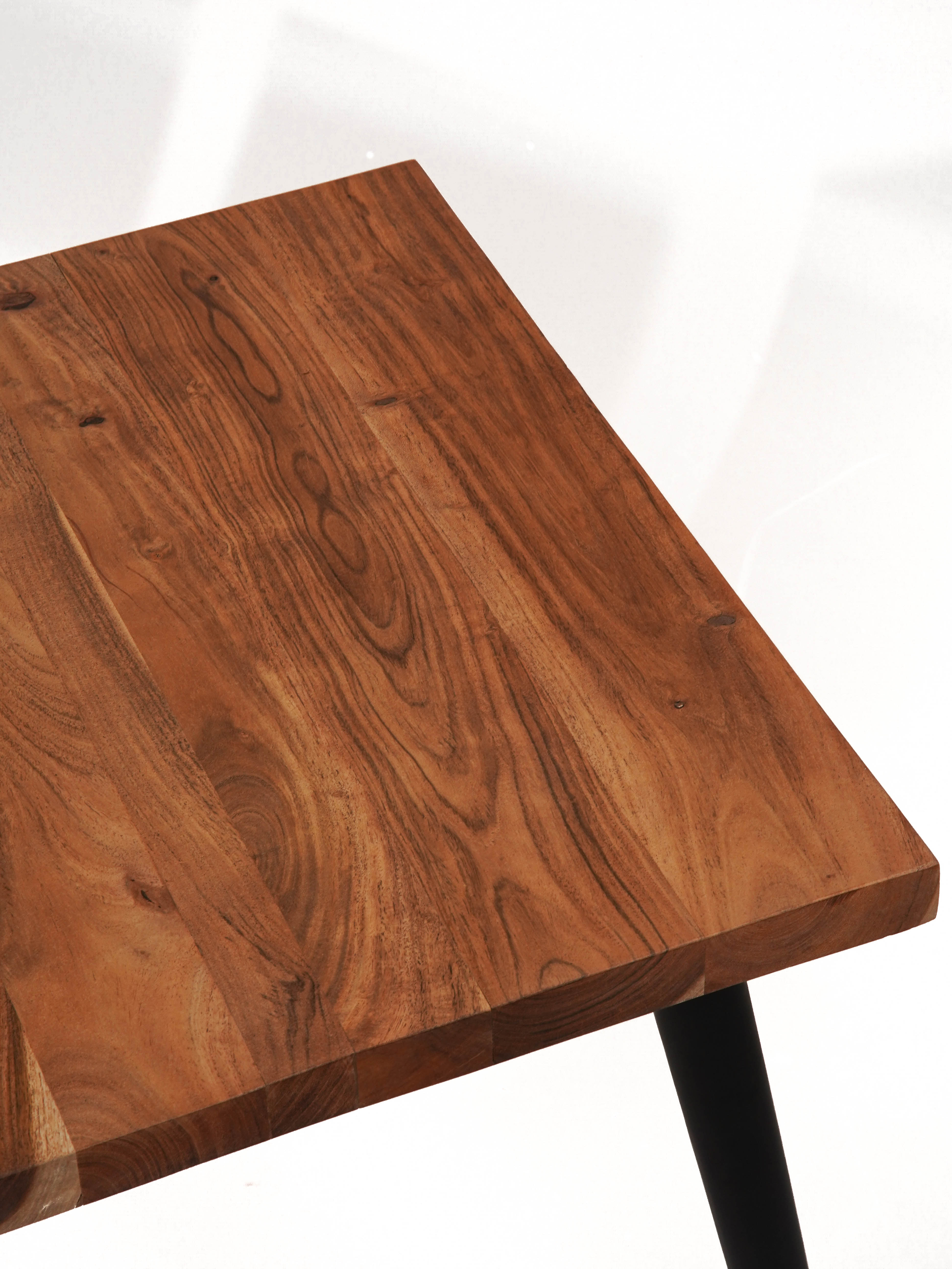 Main Solid Wood End Table (24") - Natural