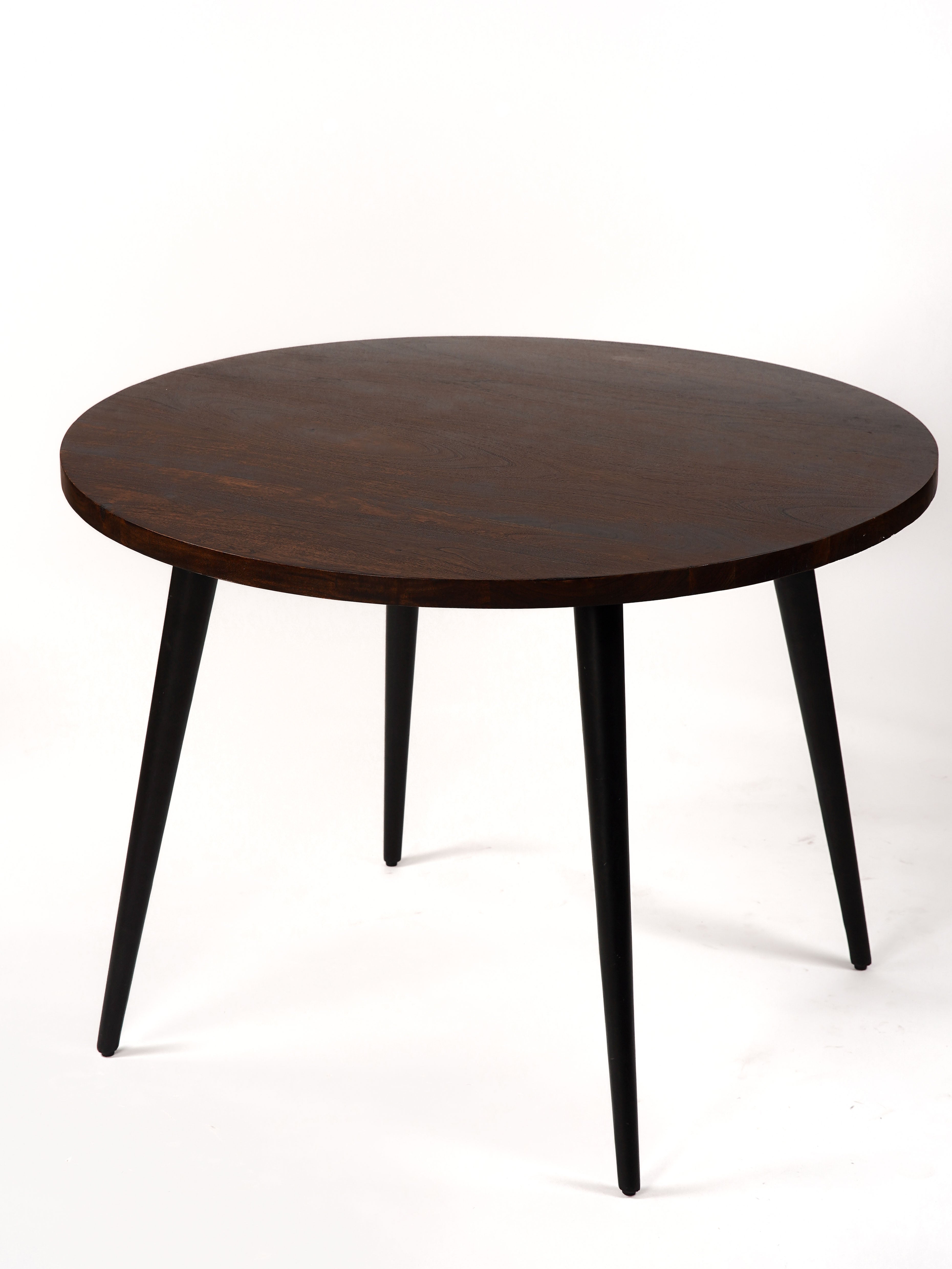Magnolia Solid Wood Round Dining Table (42") - Walnut