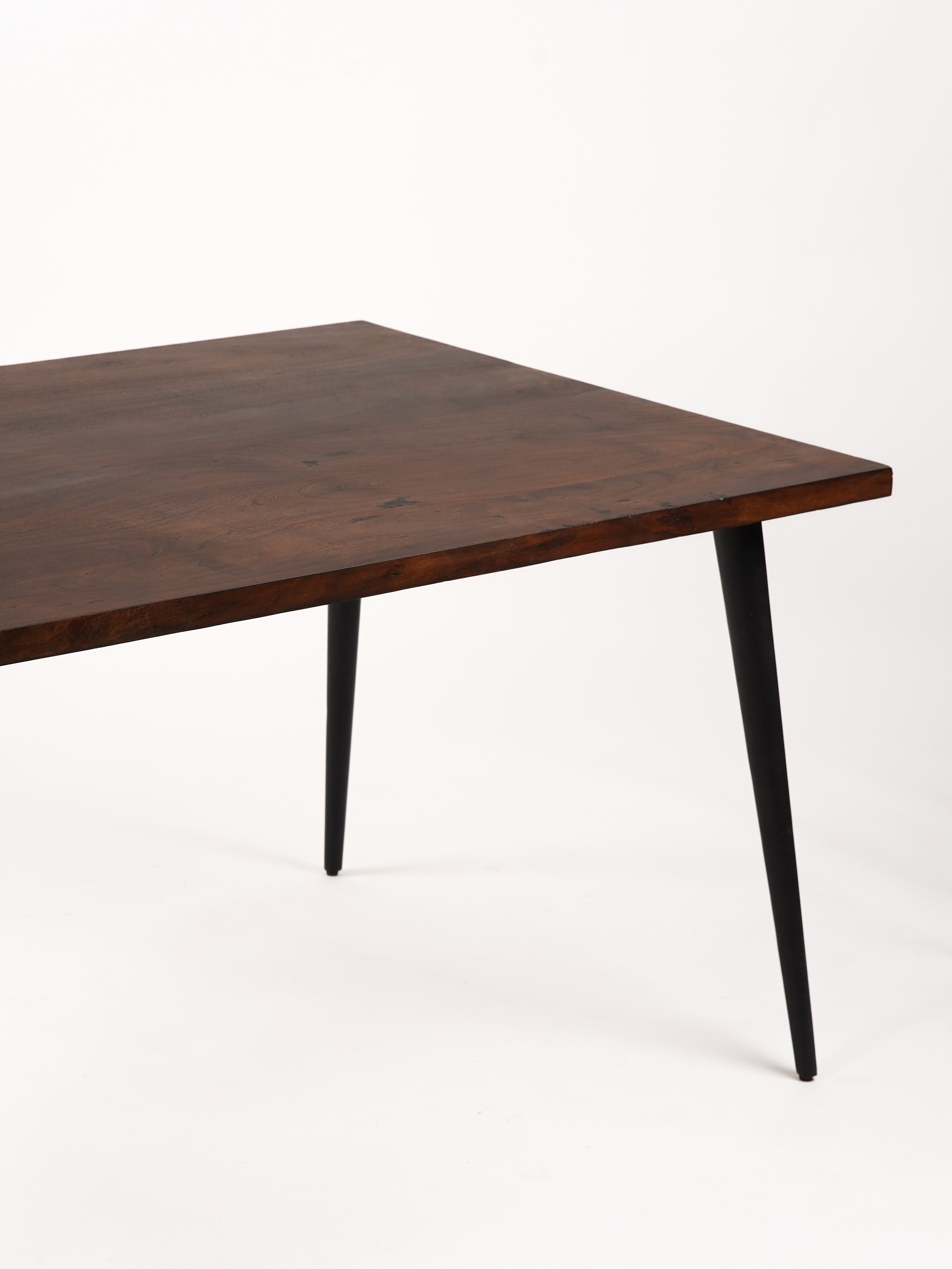 Main Solid Wood Dining Table (70") - Walnut