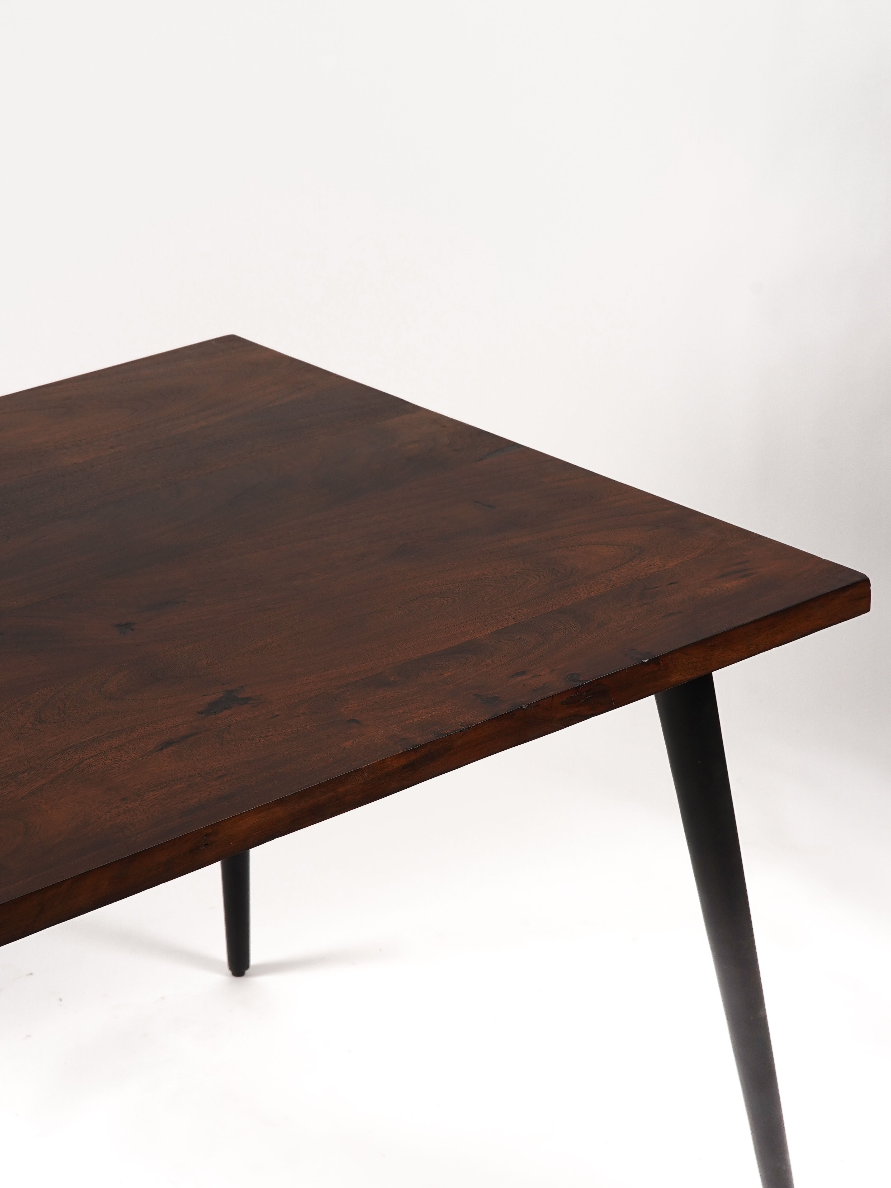 Main Solid Wood Dining Table (70") - Walnut