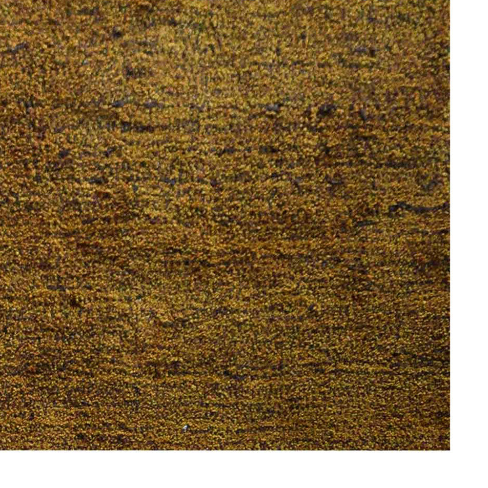 Solid Hand Knotted Silk Rug