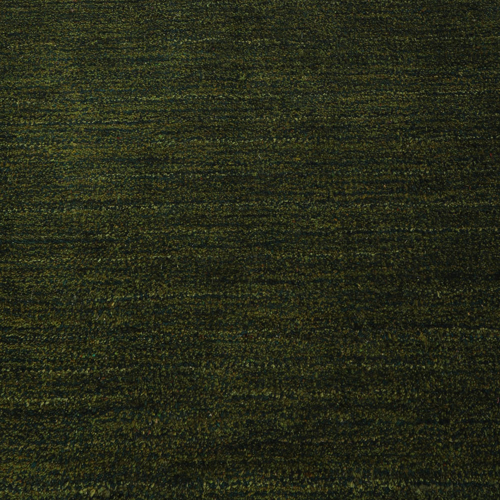 Solid Hand Knotted Silk Rug