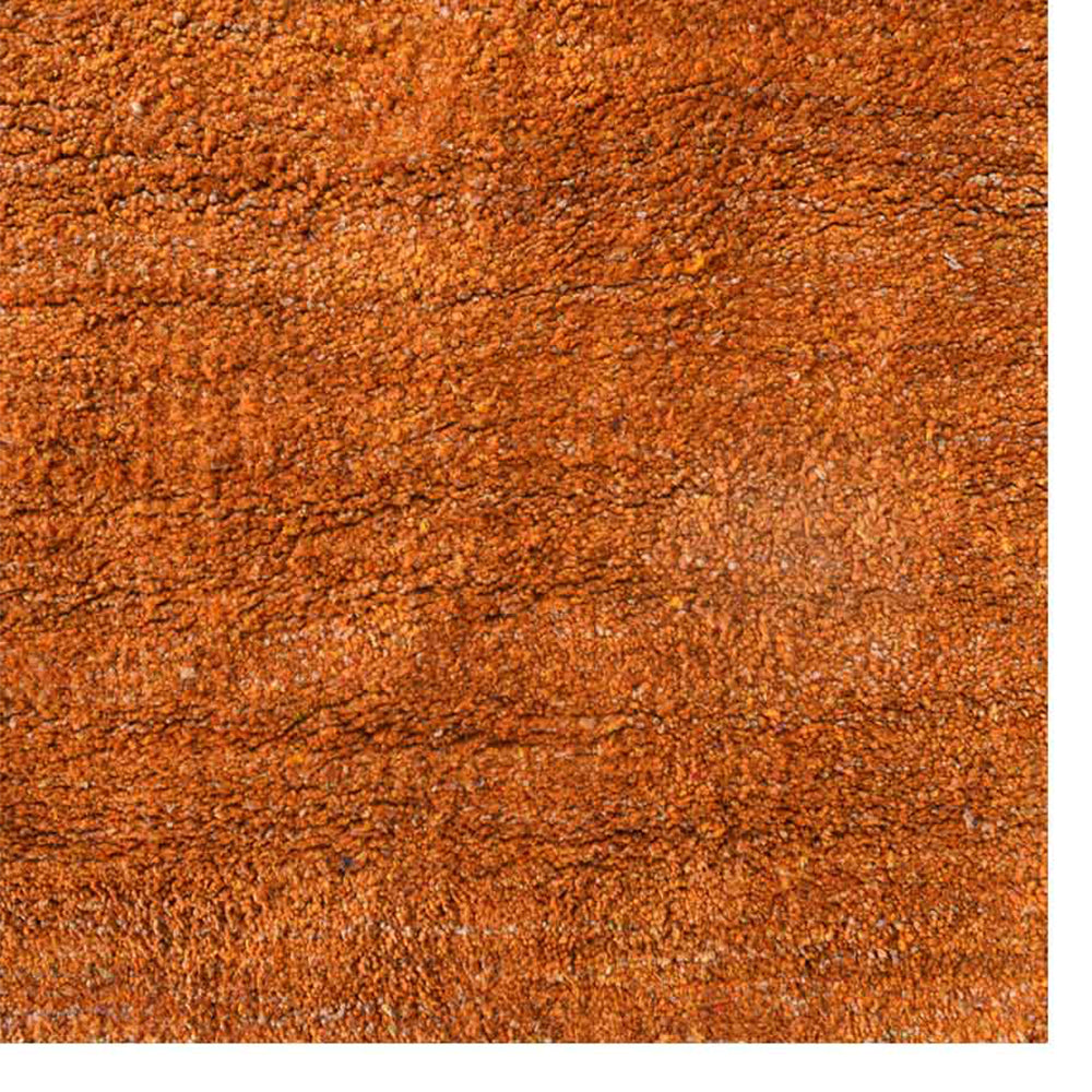 Solid Hand Knotted Silk Rug