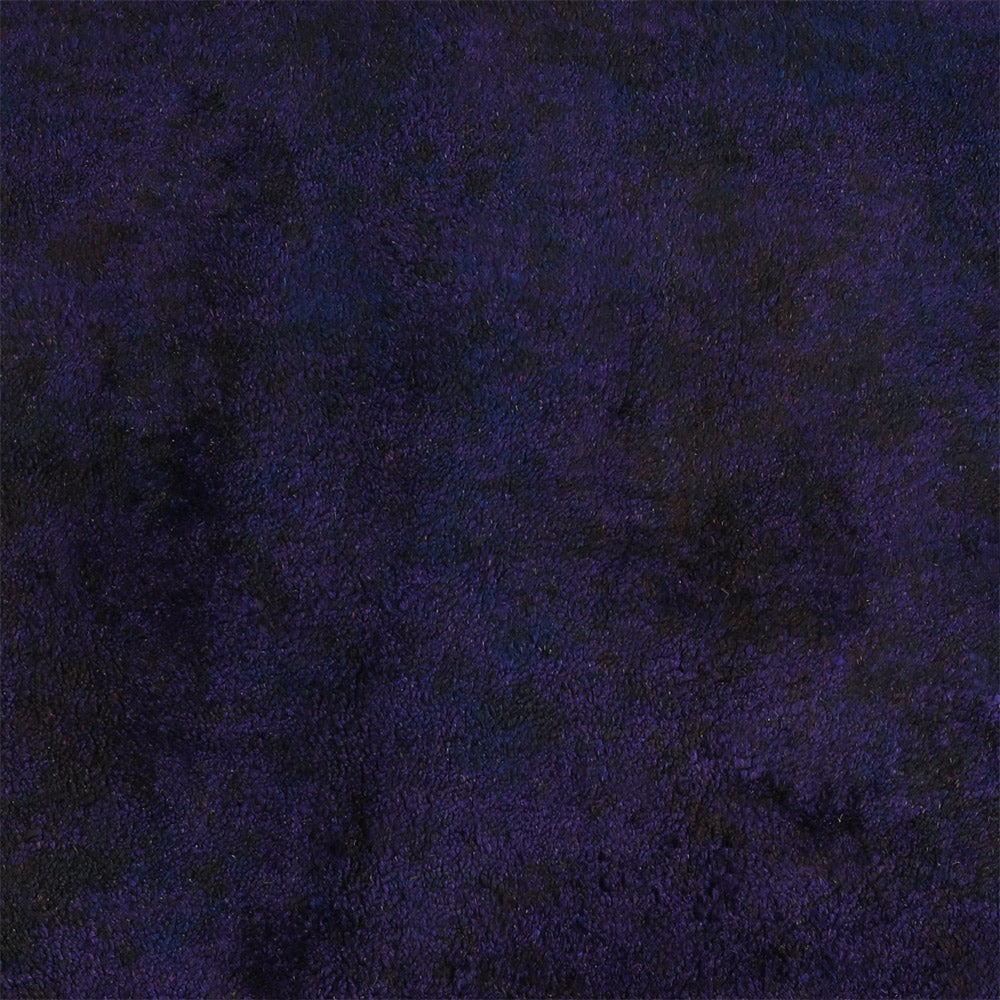 Solid Hand Knotted Silk Rug