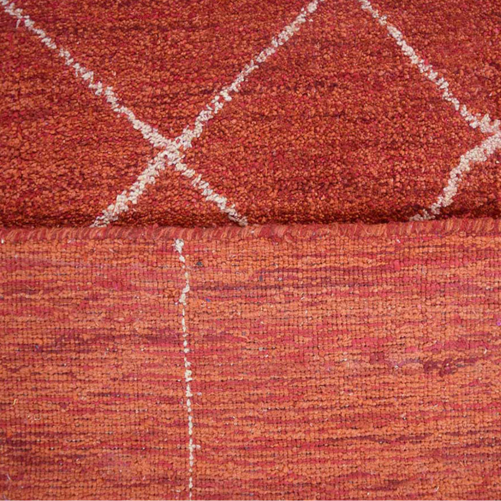 Vedika Hand Knotted Silk Blue Area Rug