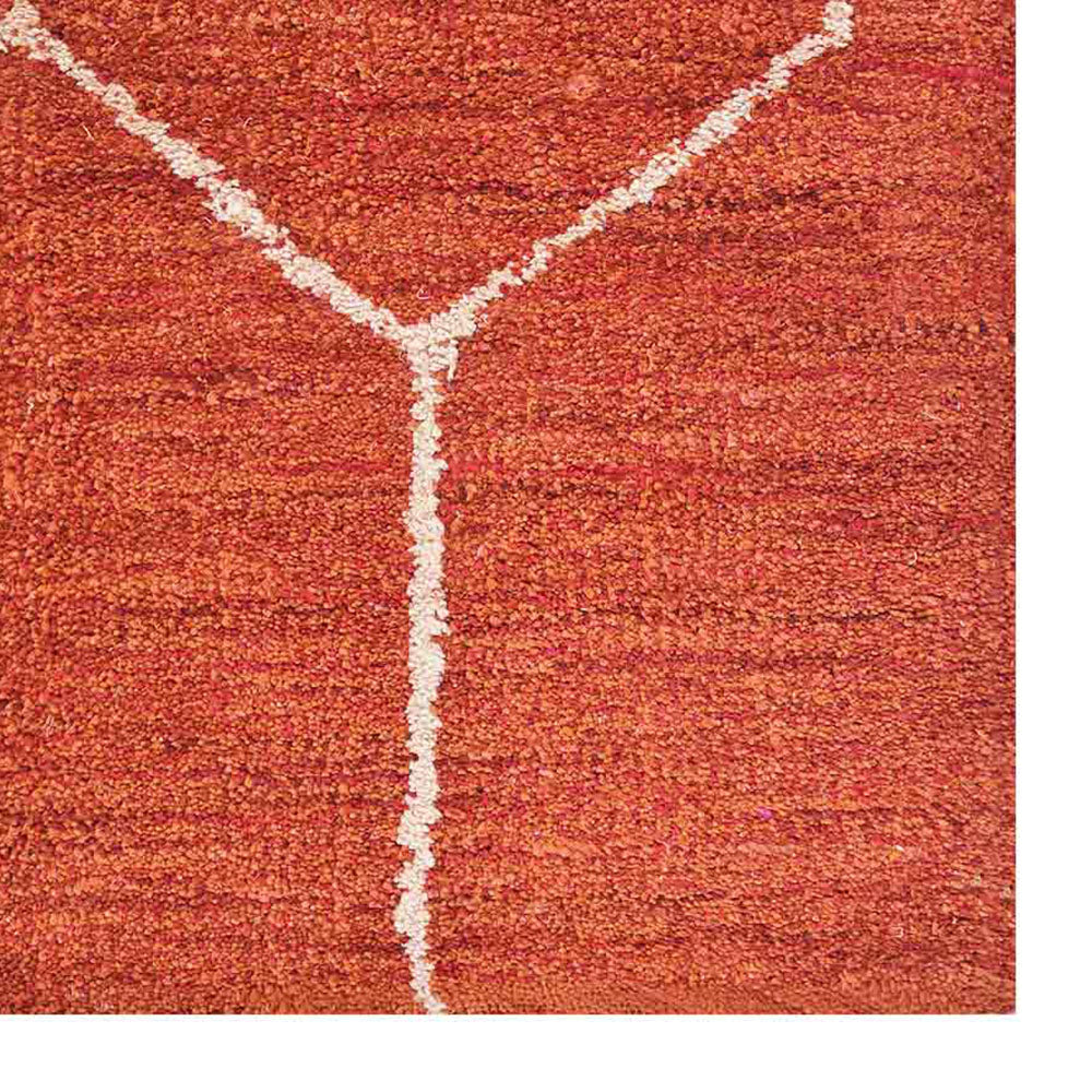 Vedika Hand Knotted Silk Blue Area Rug