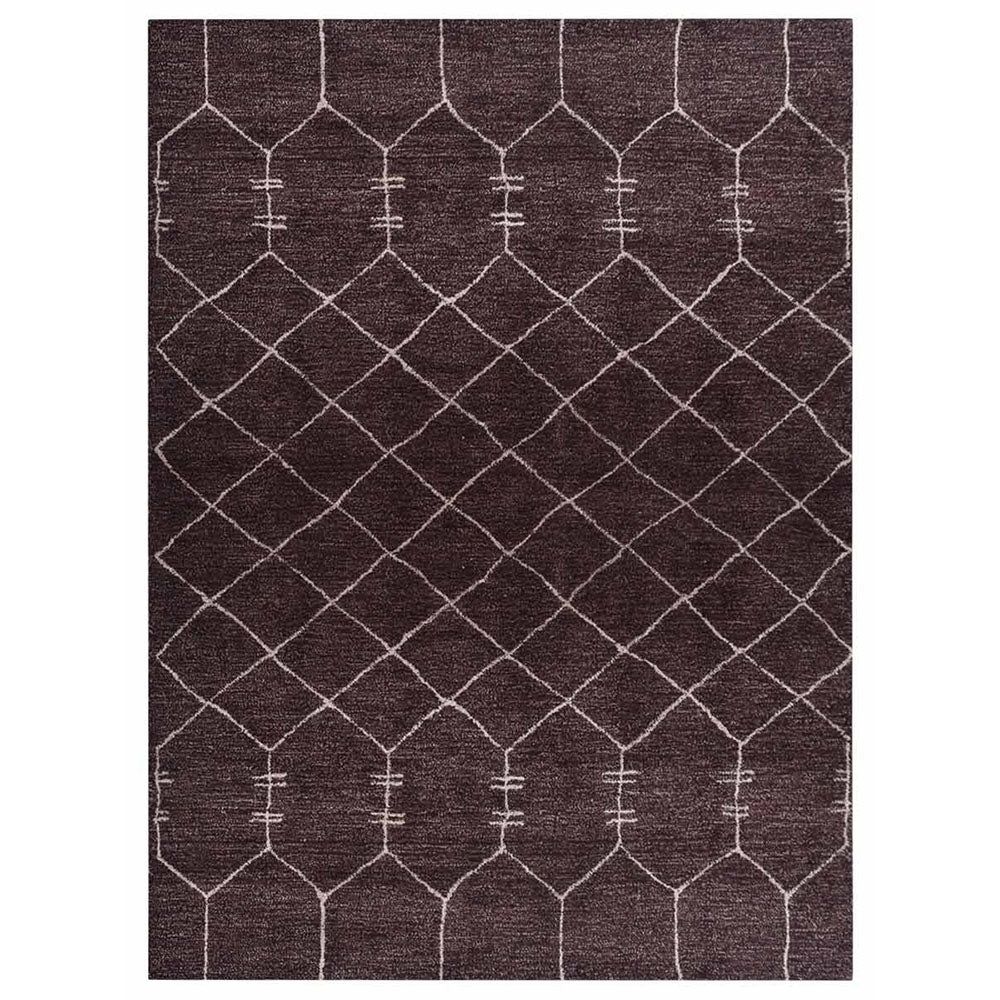 Vedika Hand Knotted Silk Blue Area Rug