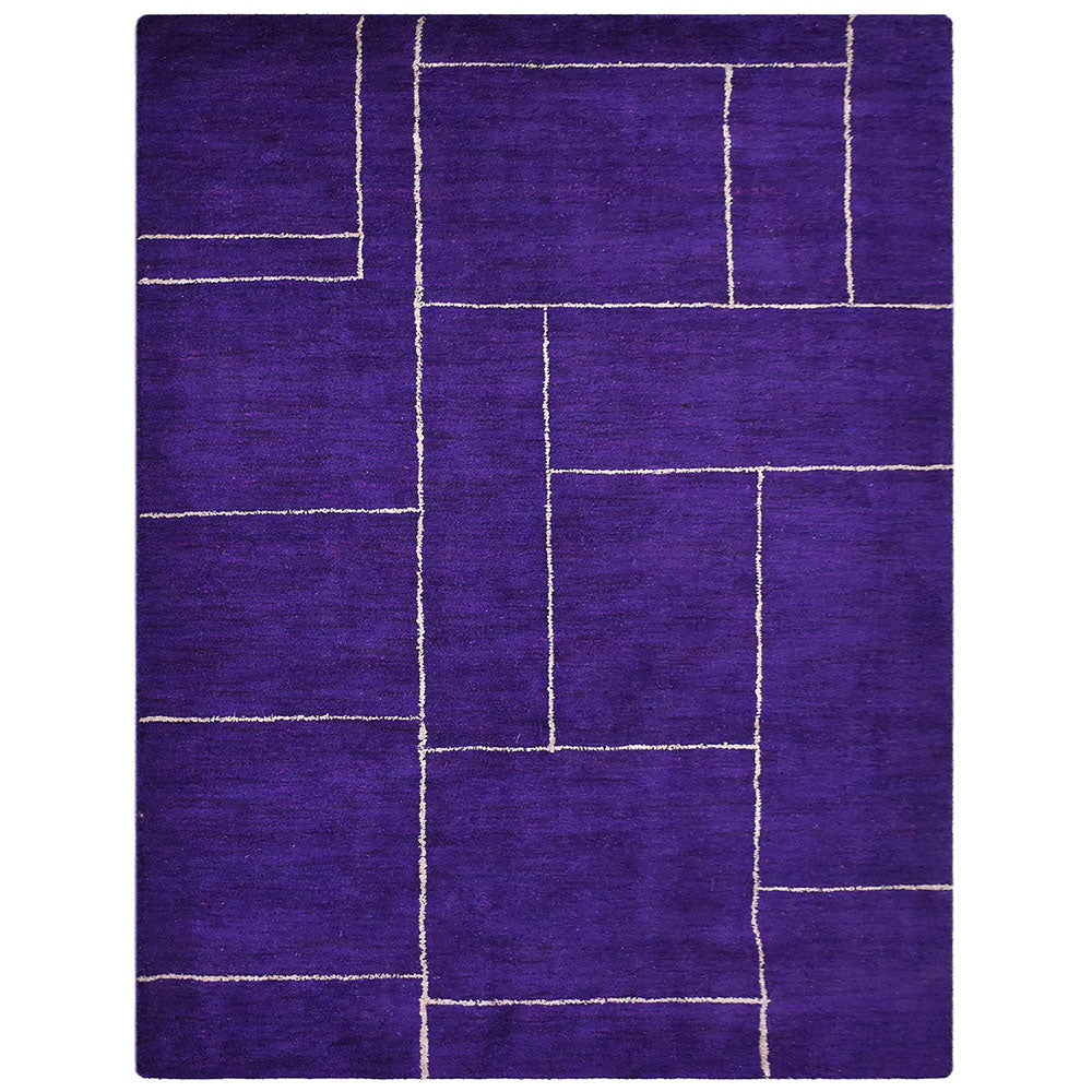 Matrix Hand Knotted Silk Rug