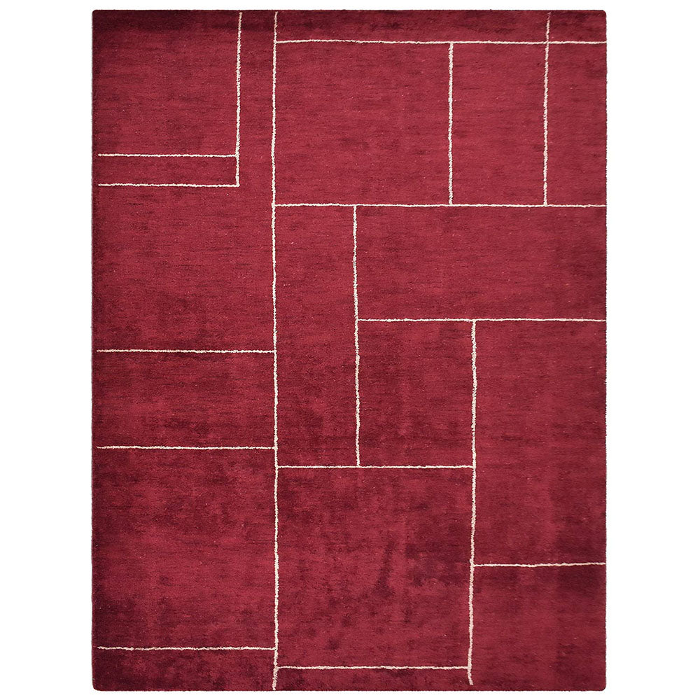 Matrix Hand Knotted Silk Rug