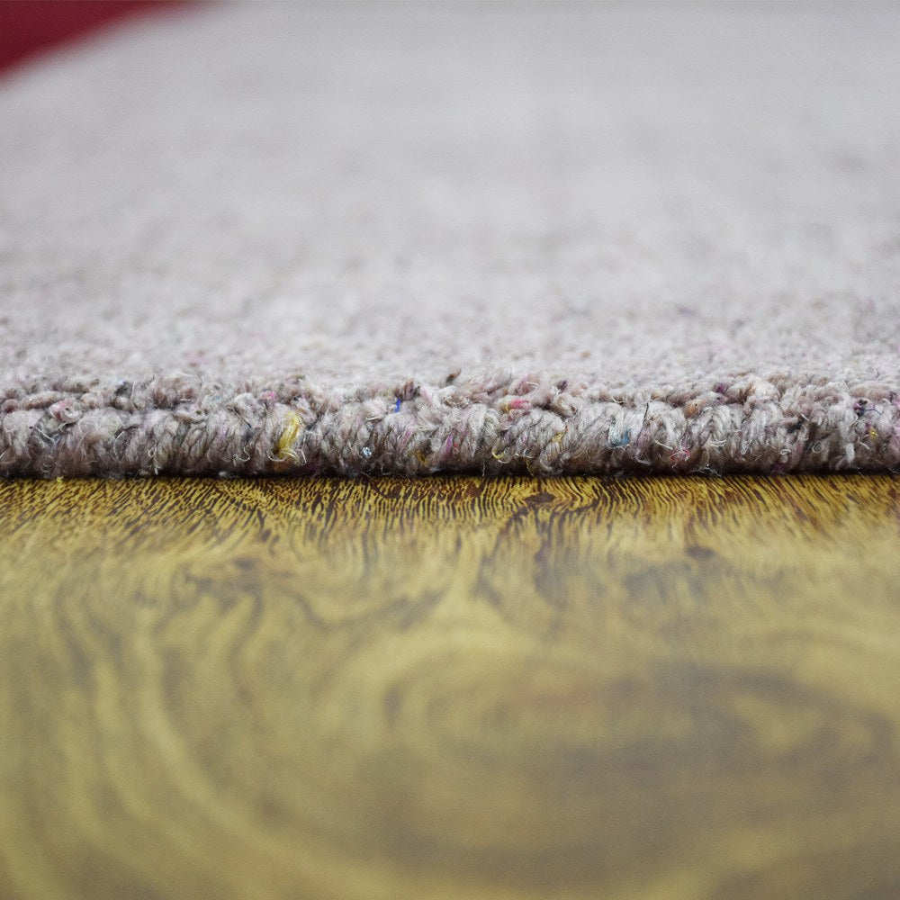 Lines Hand Knotted Silk & Wool Rug