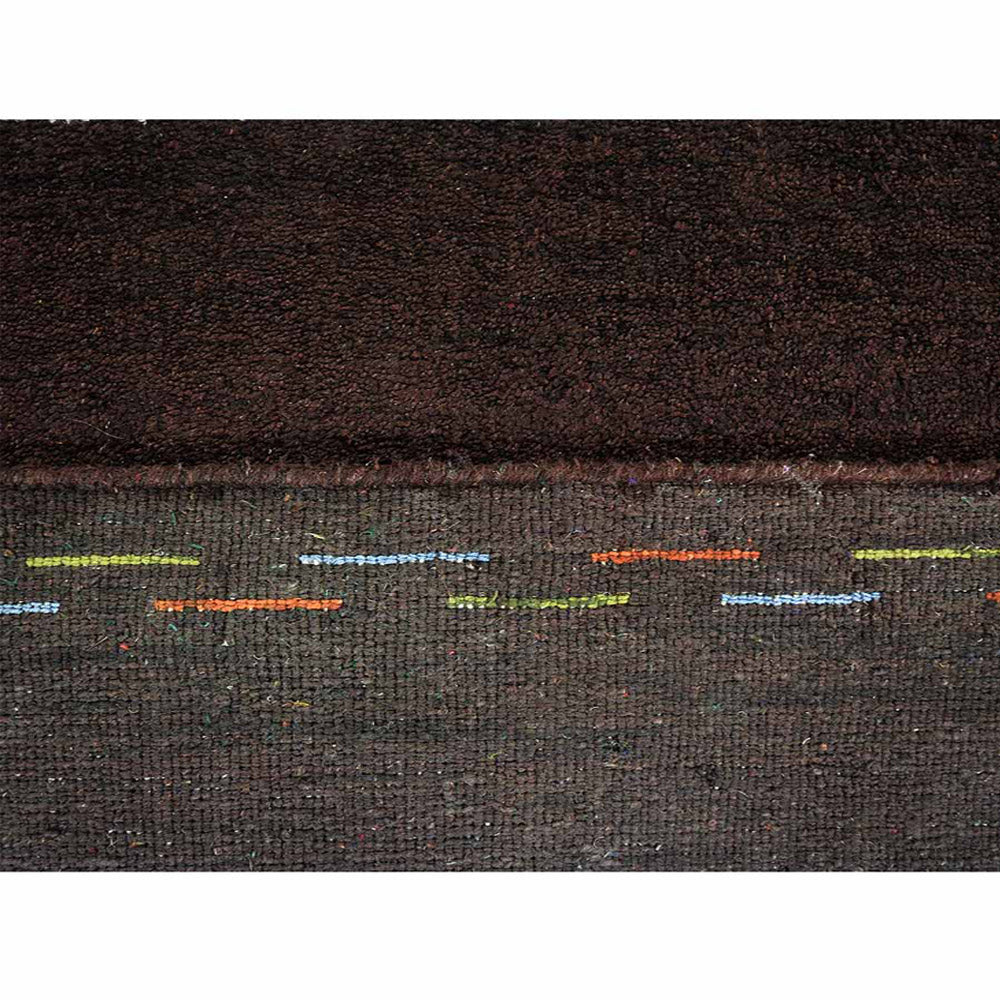 Lines Hand Knotted Silk & Wool Rug