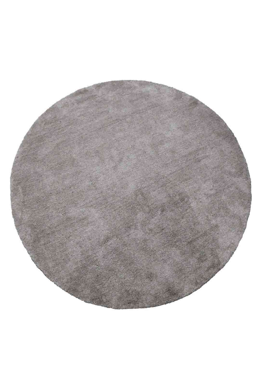 Solid Hand Knotted Silk & Wool Rug