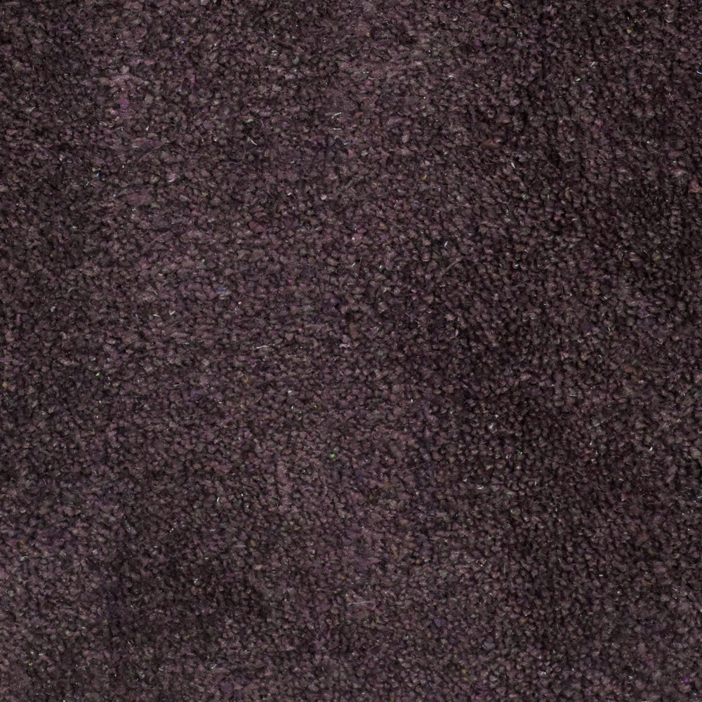 Solid Hand Knotted Silk & Wool Rug