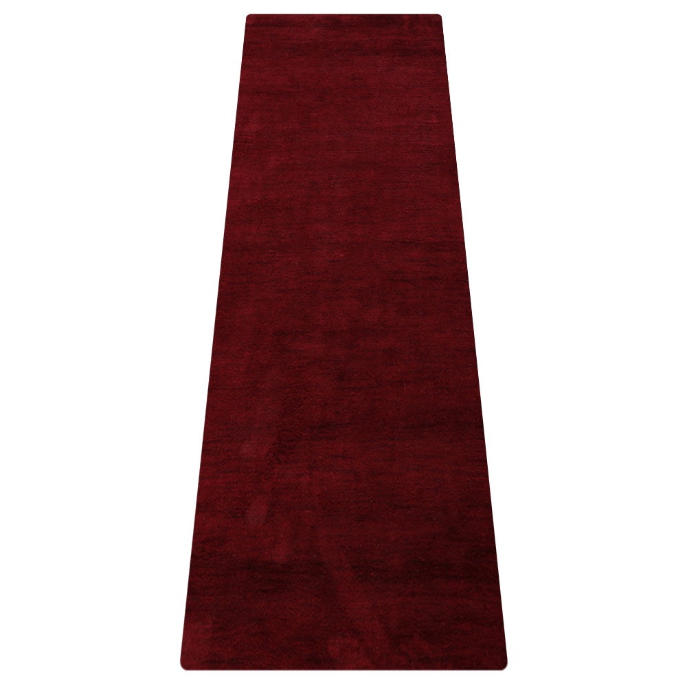 Dual Tone Hand Knotted Silk & Wool Rug