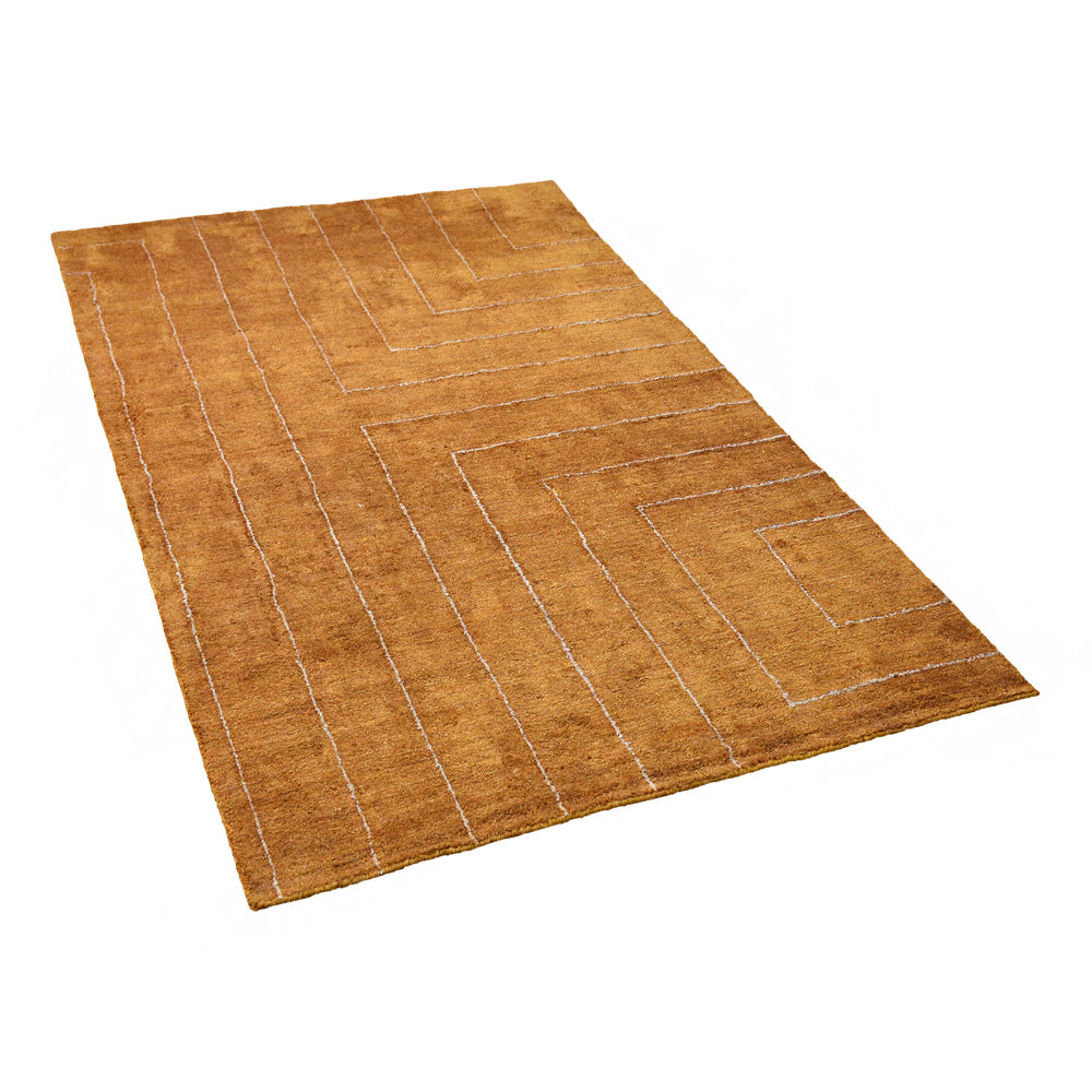 Tansen Hand Knotted Silk & Wool Rug