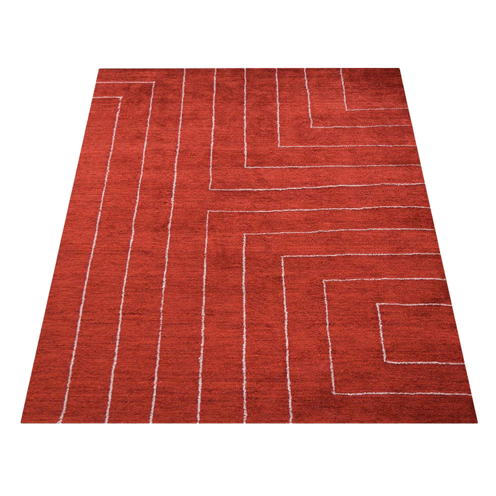 Tansen Hand Knotted Silk & Wool Rug