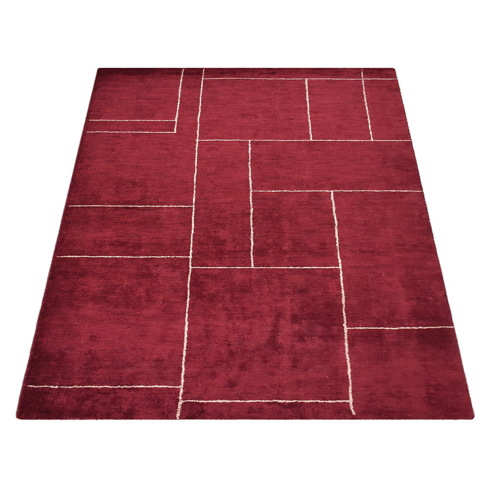 Kaveri Hand Knotted Silk & Wool Rug