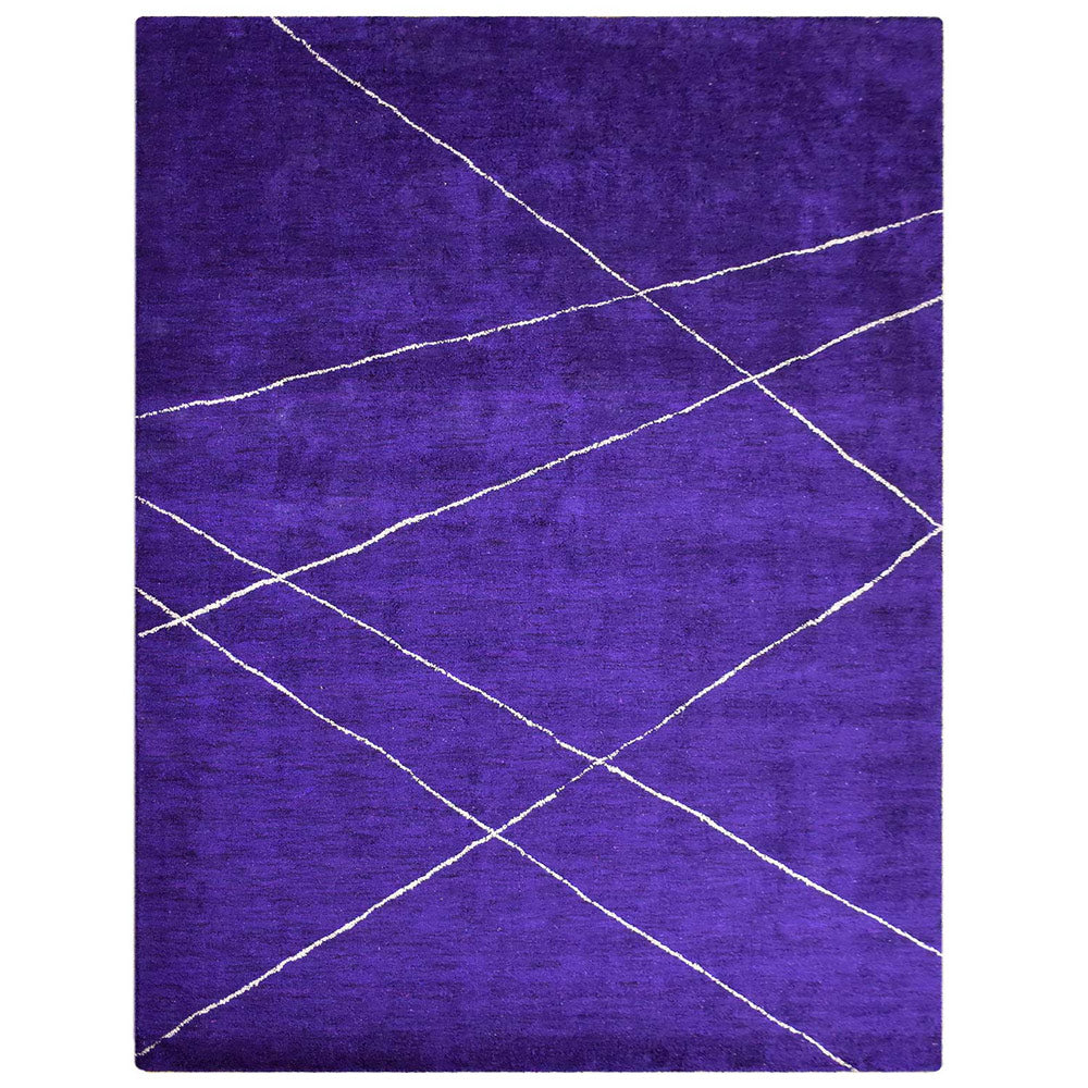 Mysuru Hand Knotted Silk & Wool Area Rug