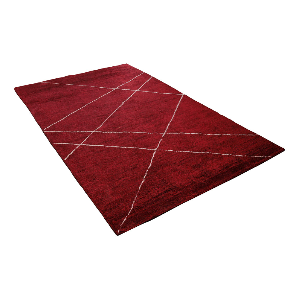 Mysuru Hand Knotted Silk & Wool Area Rug